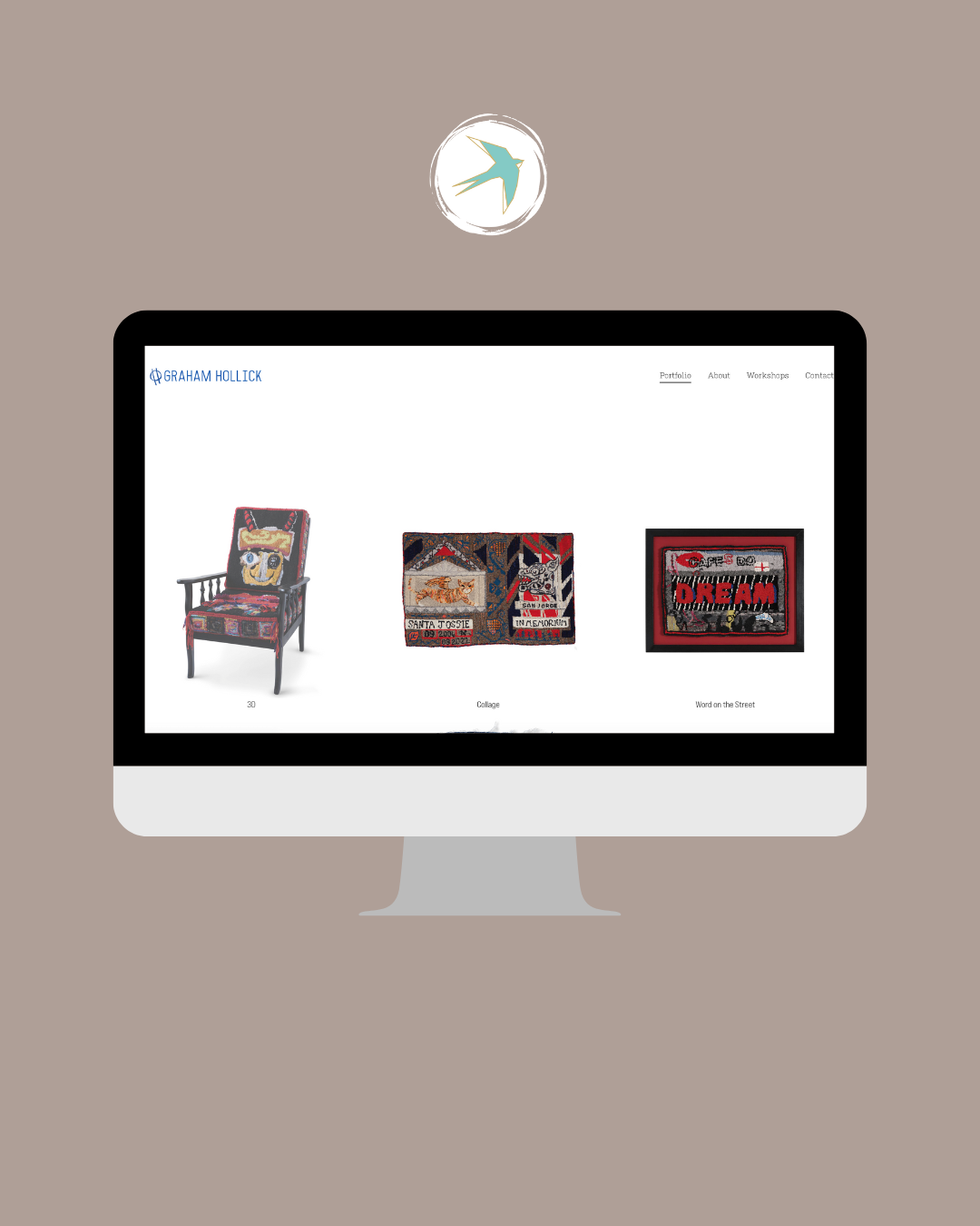 Website for Textile Artist