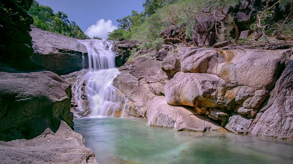 Mulligan Falls, Hinchinbrook Island, Far North Queensland.