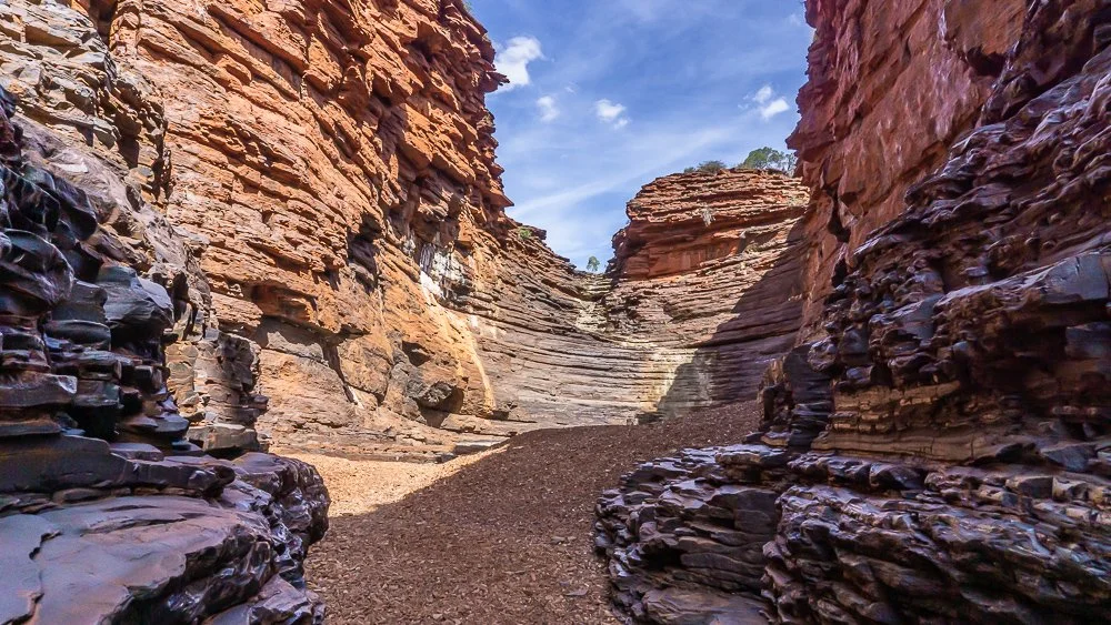 Joffre Gorge, Karijini National Park, Western Australia.