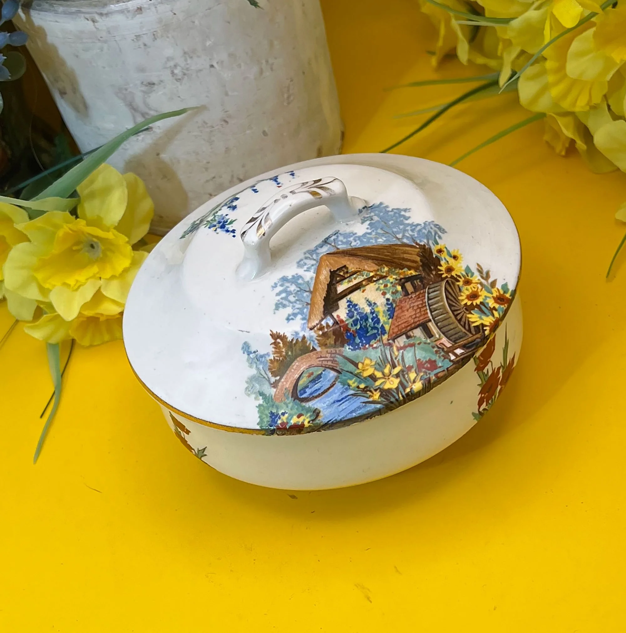 Falcon Ware Butter Dish