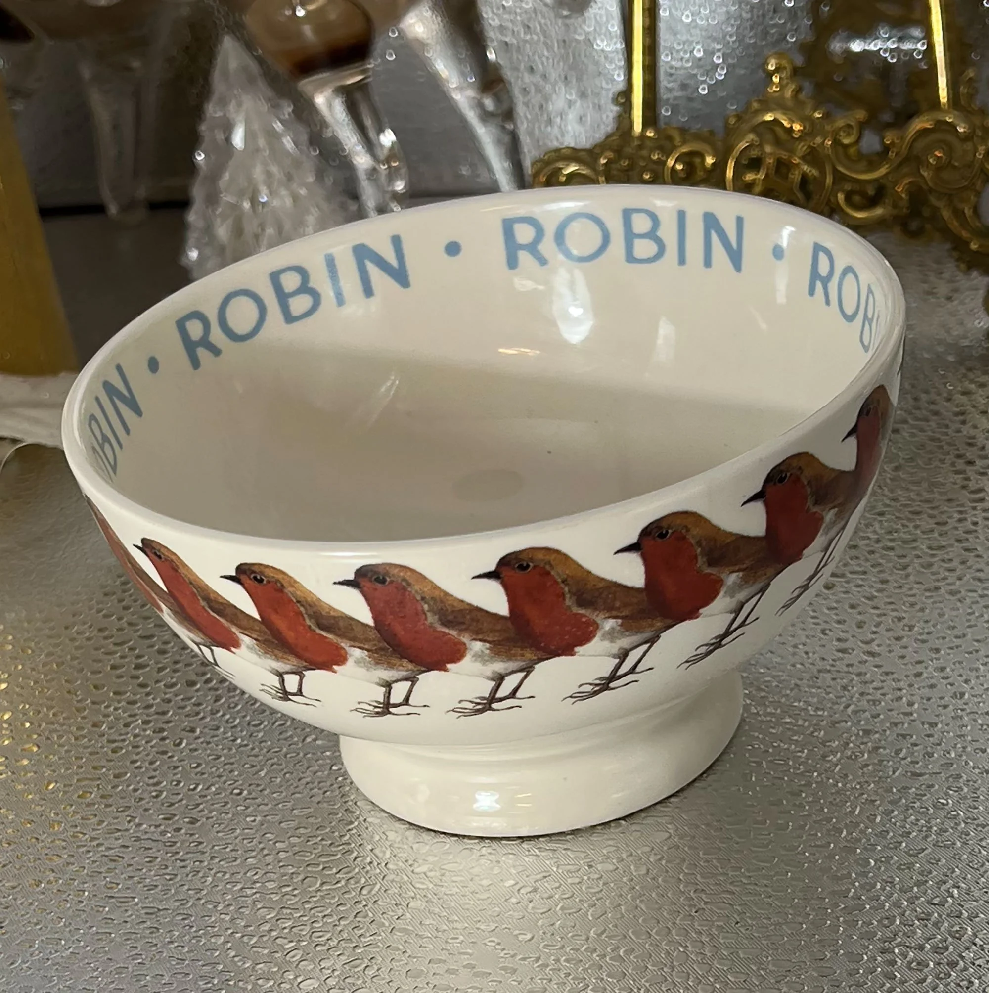 Emma Bridgewater Robin bowl