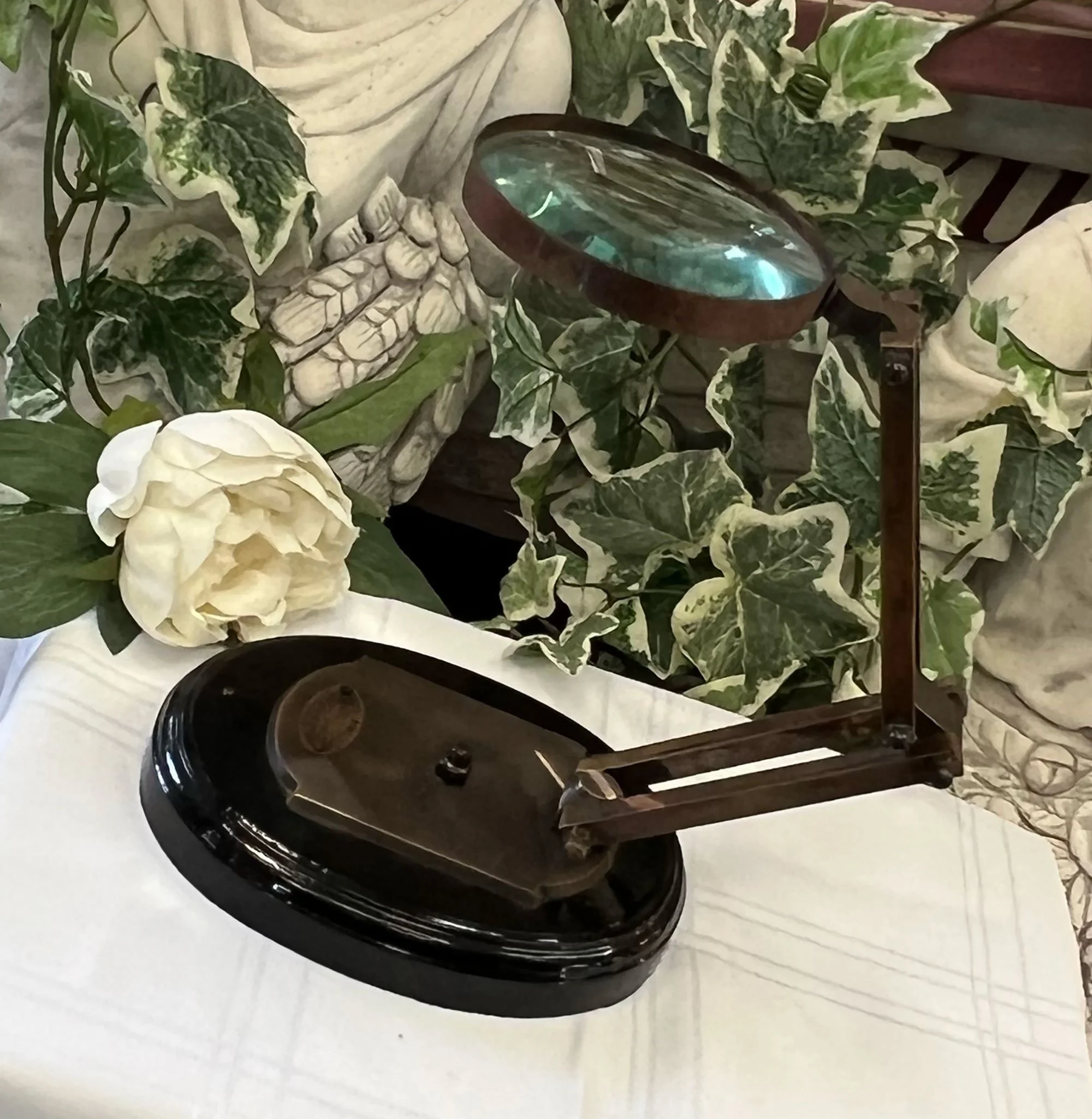 Vintage magnifying glass