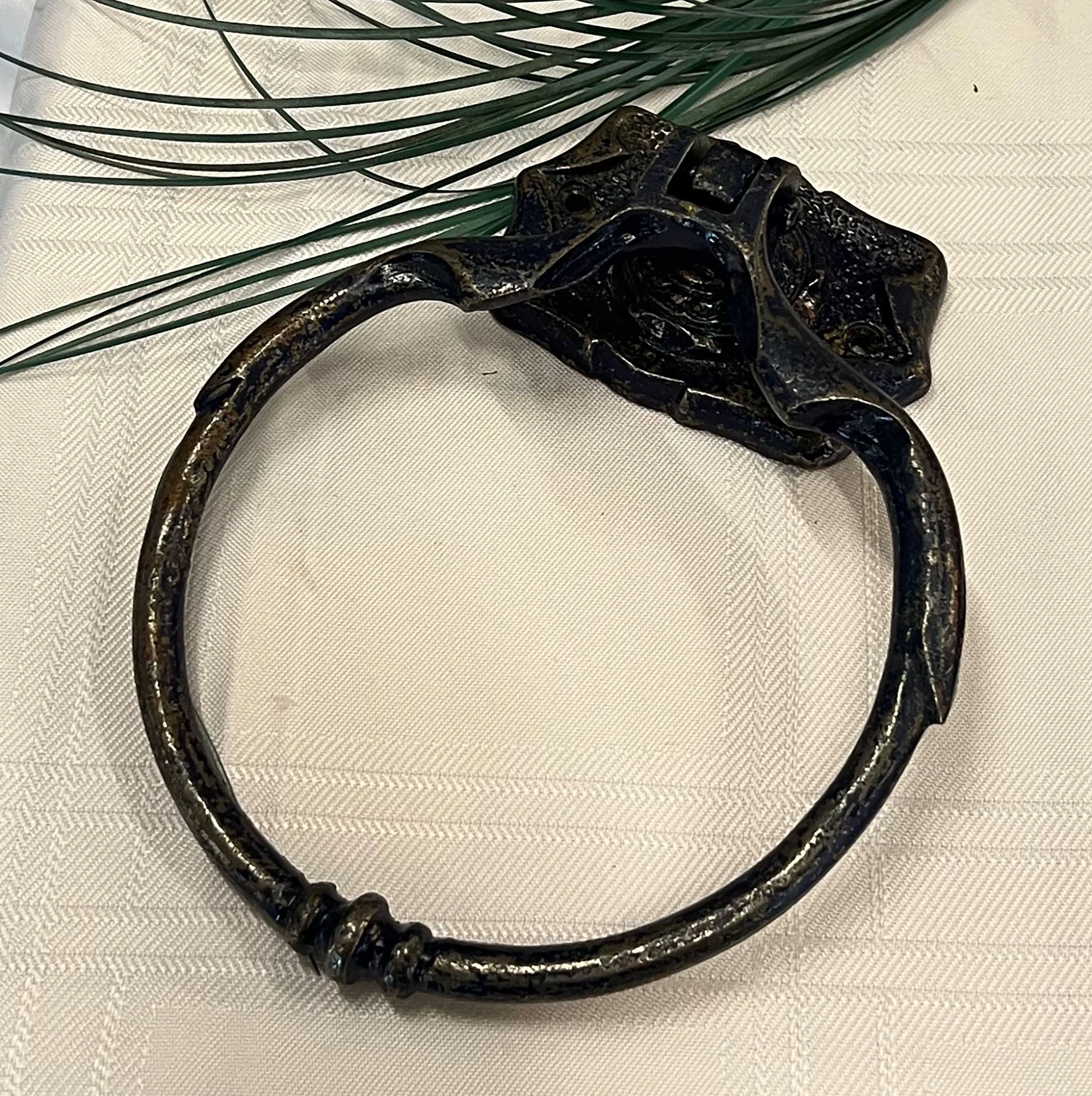 Wrought iron door knocker