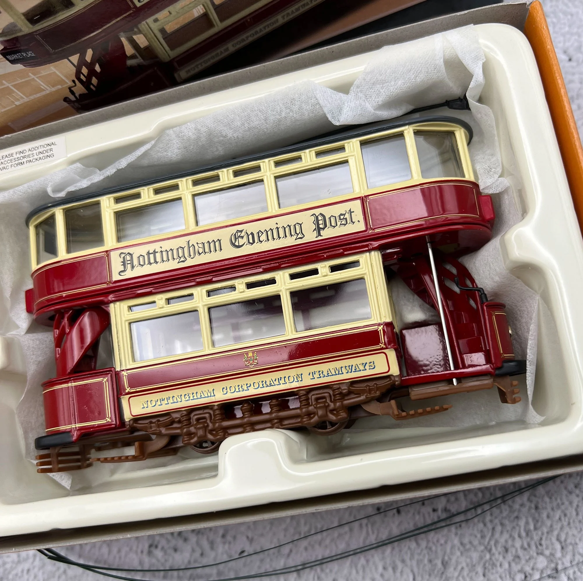 Corgi closed top tram