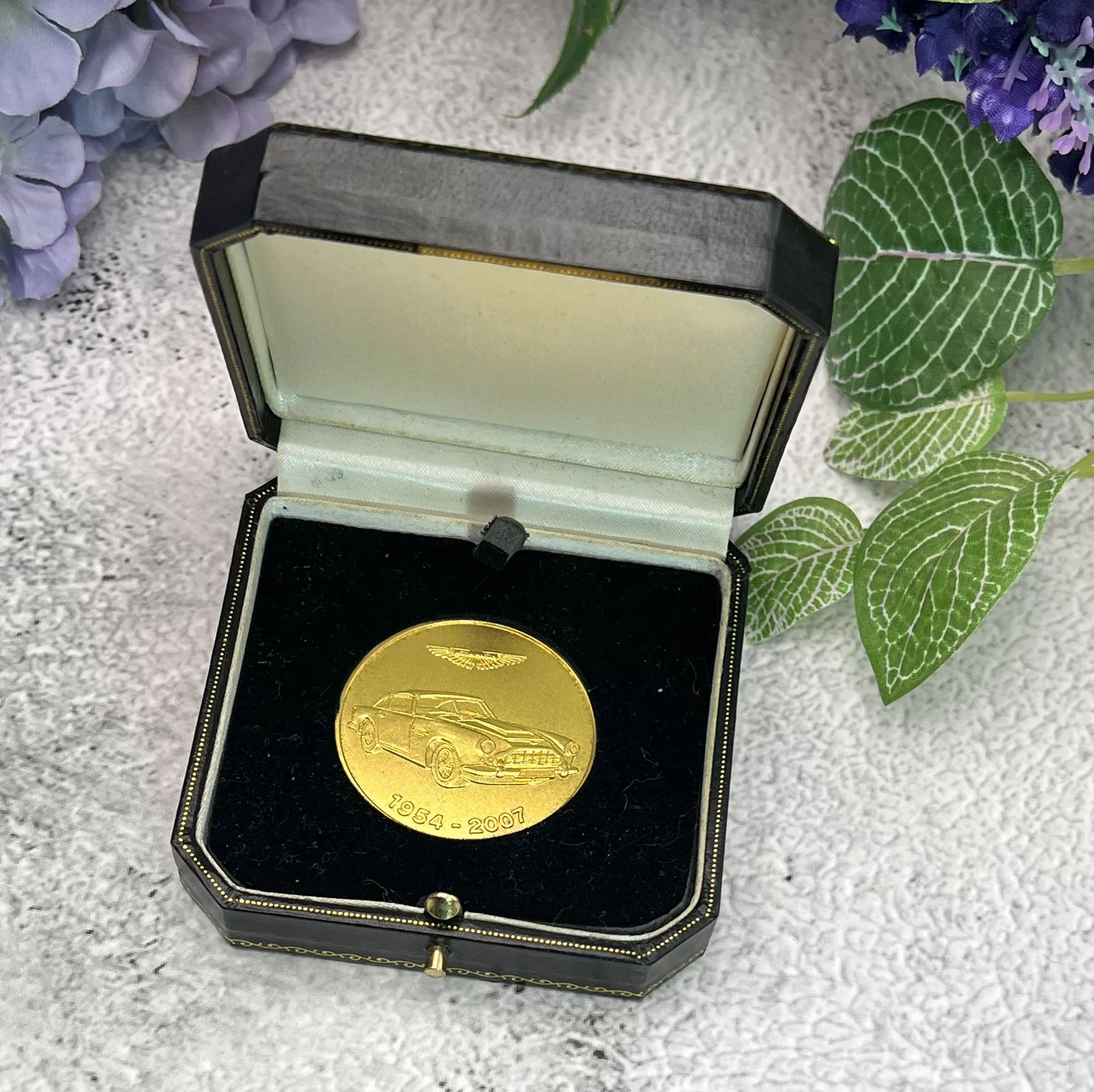 Aston Martin Employee Commemorative boxed coin