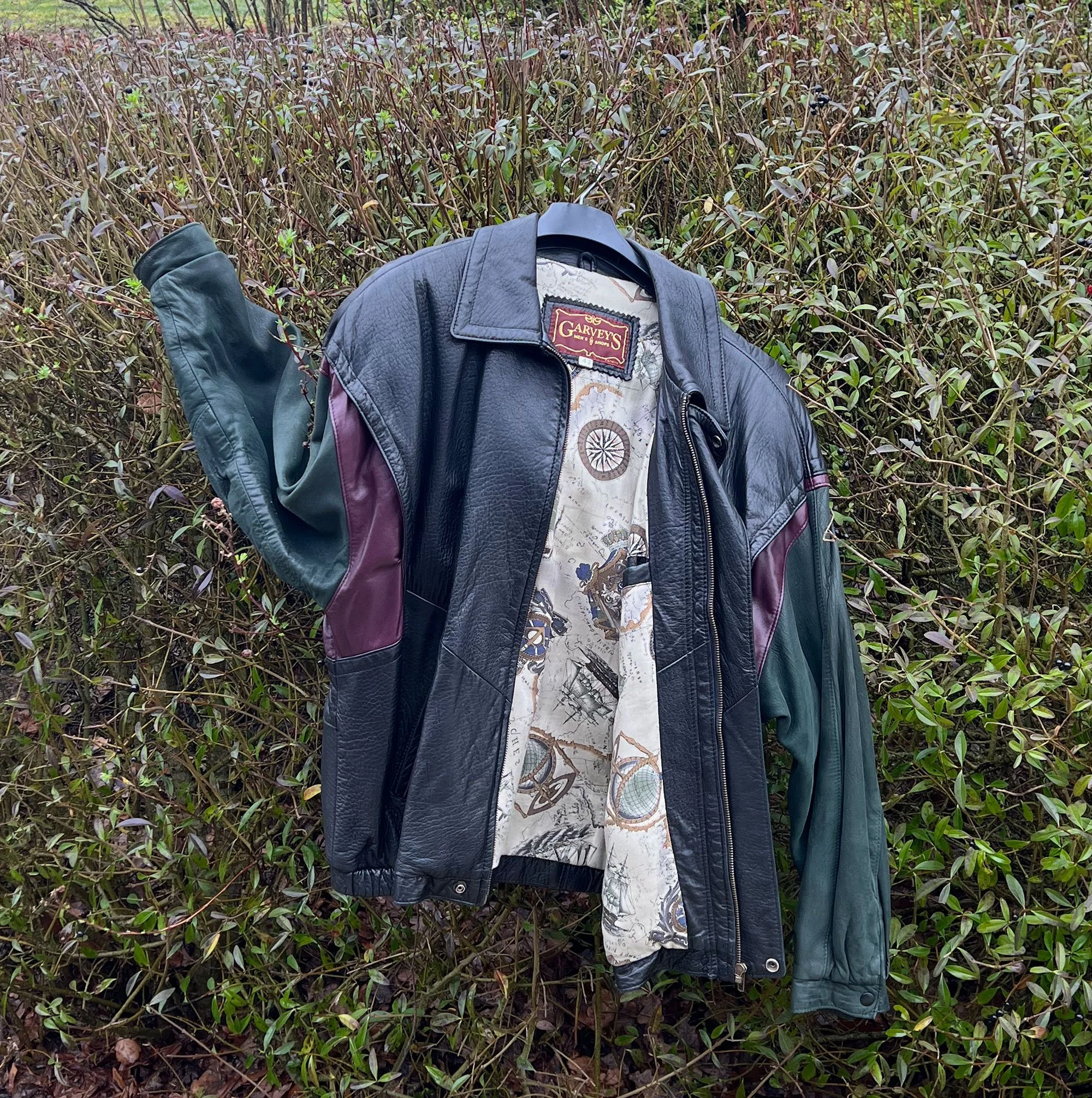 Vintage Leather Adventure Jacket