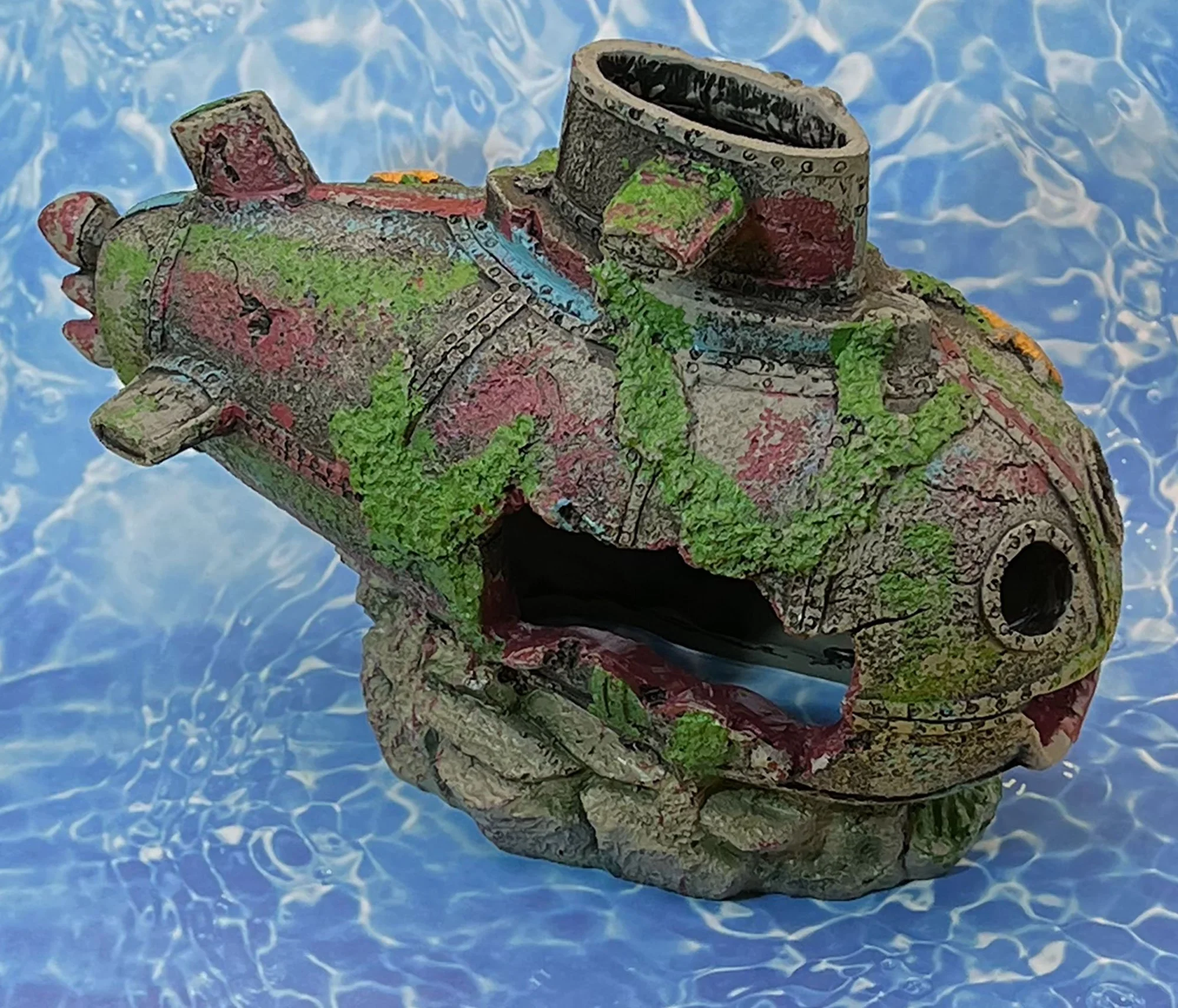 Aquarium Submarine Wreck