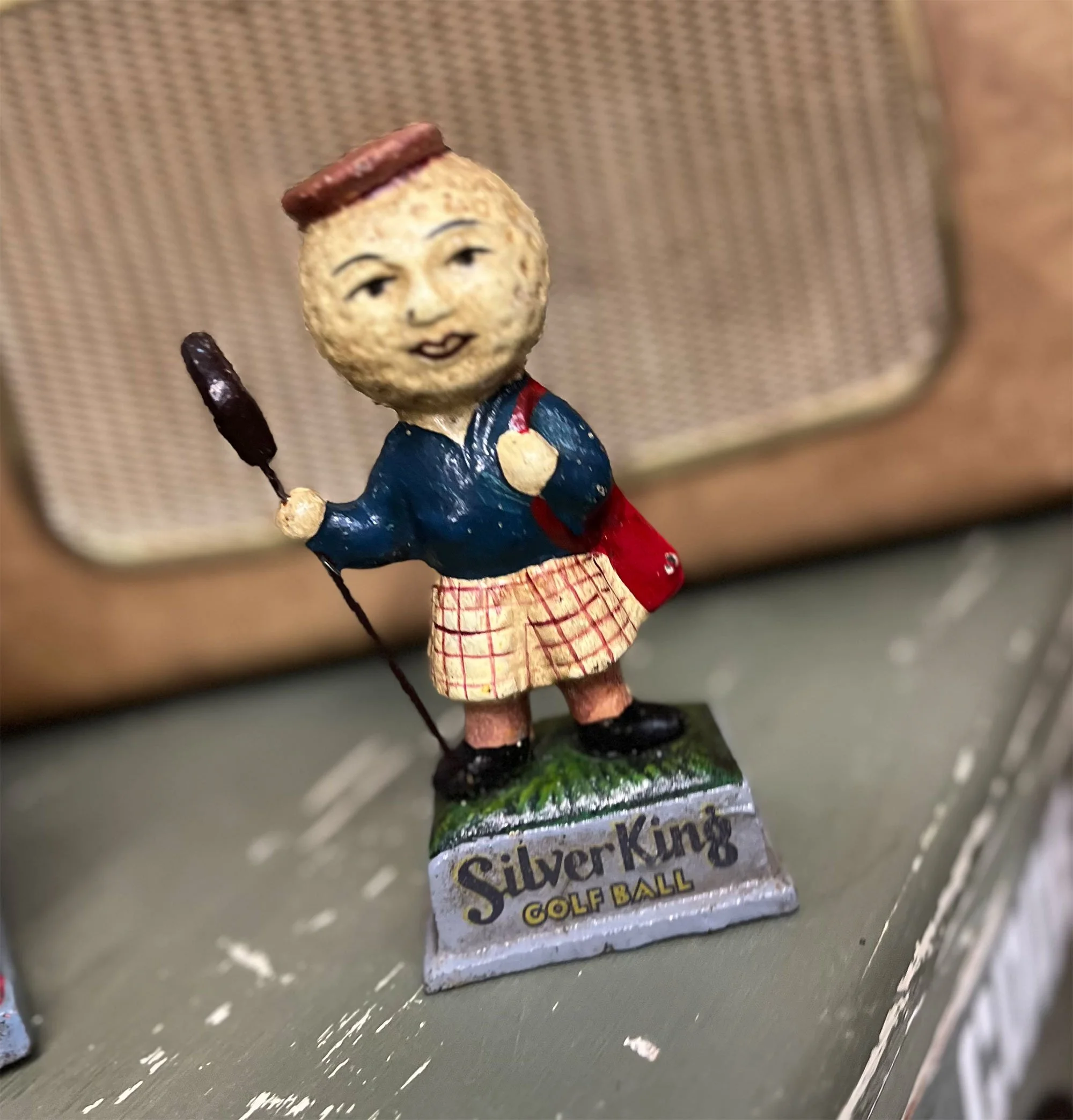 Silver King Golf Ball Figure — Gdad's Collectables