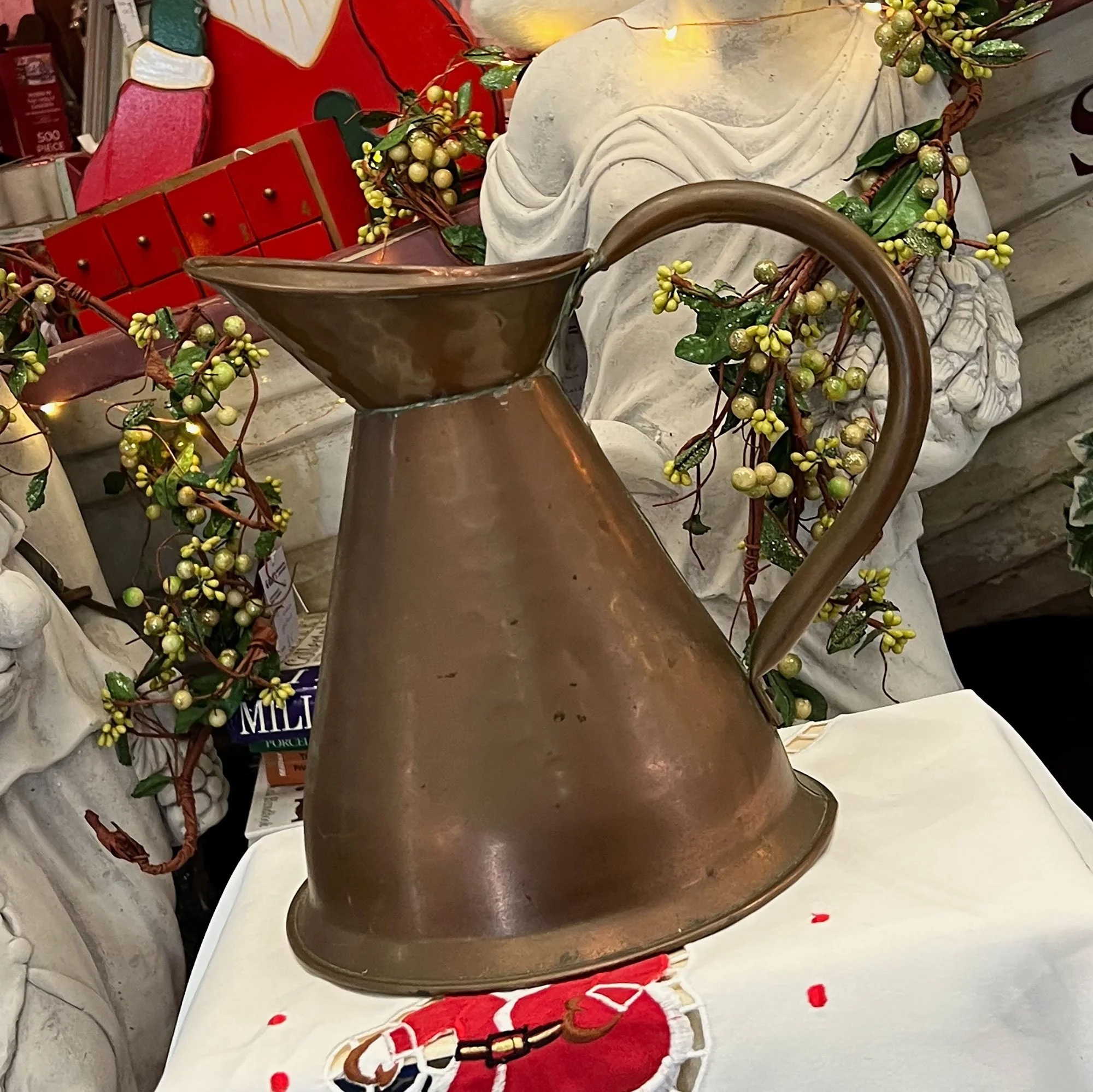 Vintage copper jug
