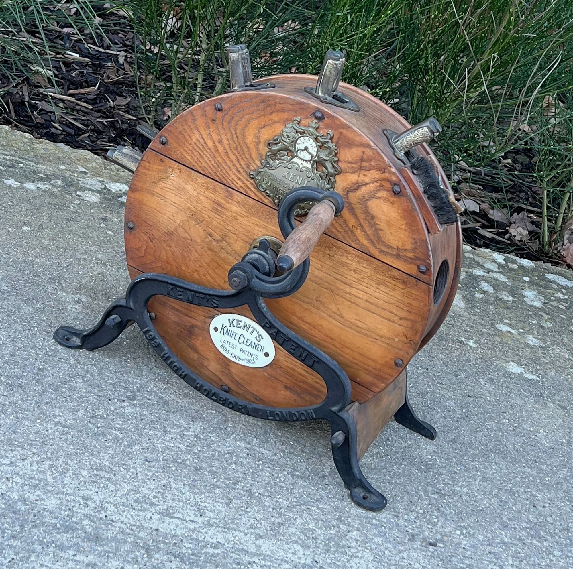 Antique, Kent knife sharpener/cleaner