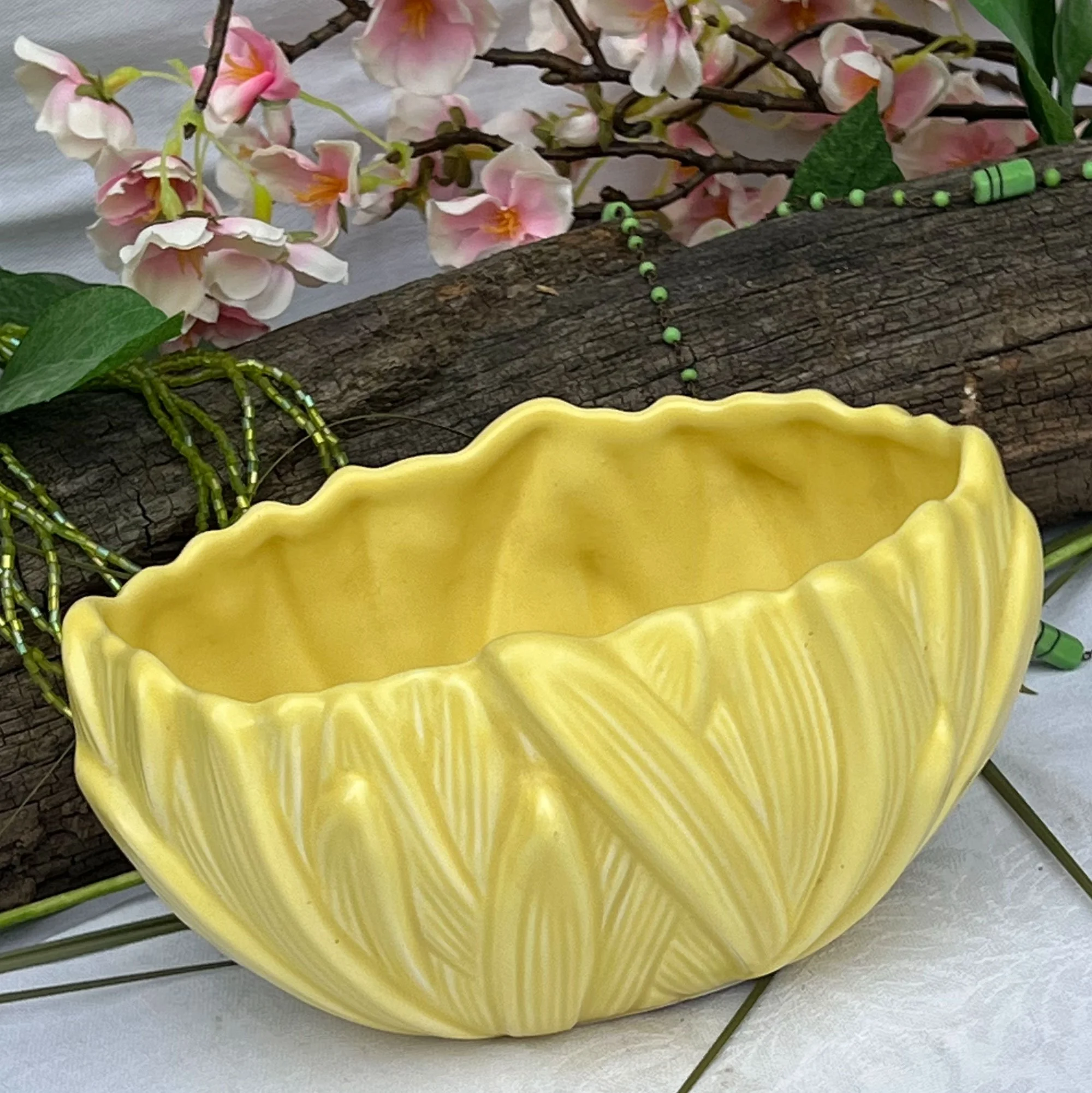 Sylvac Yellow Hyacinth Pot