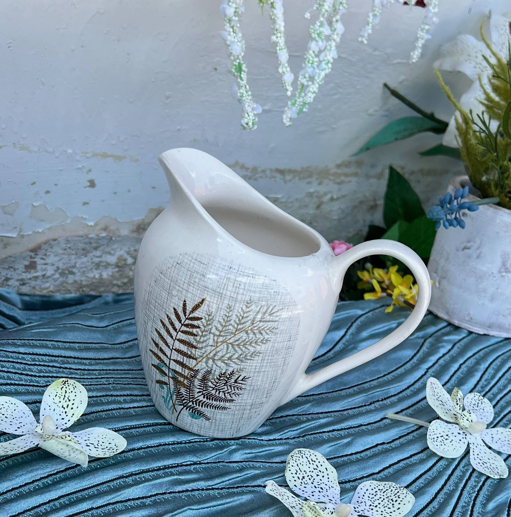 Meakin Fern Design Jug