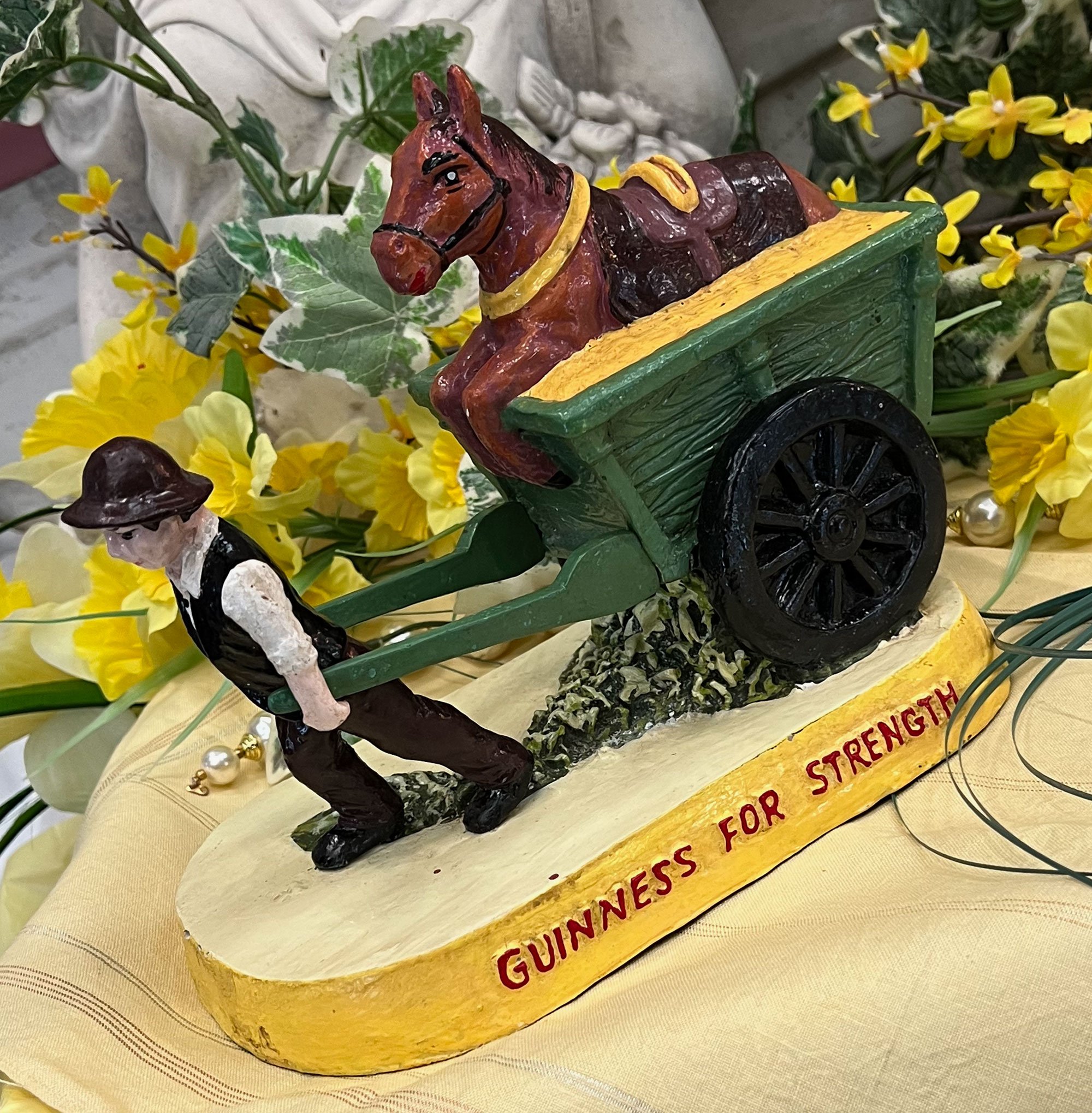 Retro style Guinness advertising