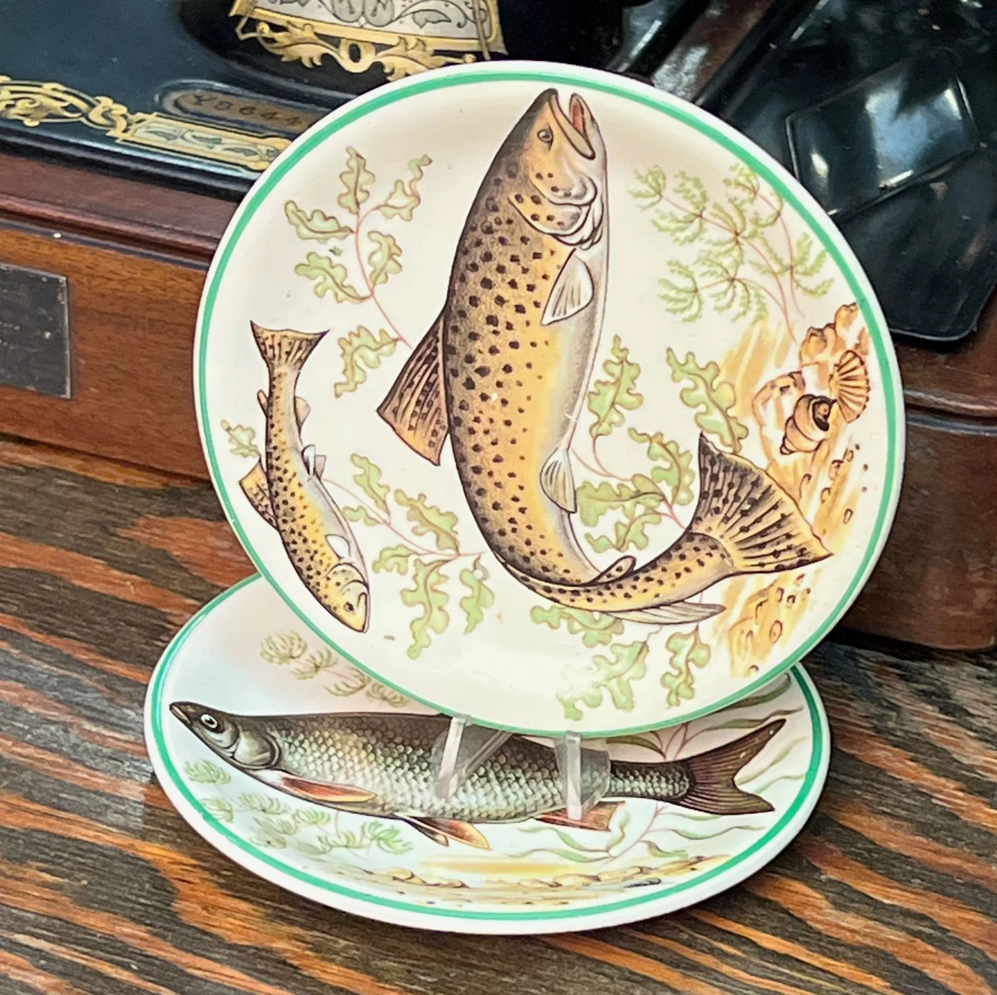 Pair Pall Mall Ware Plates