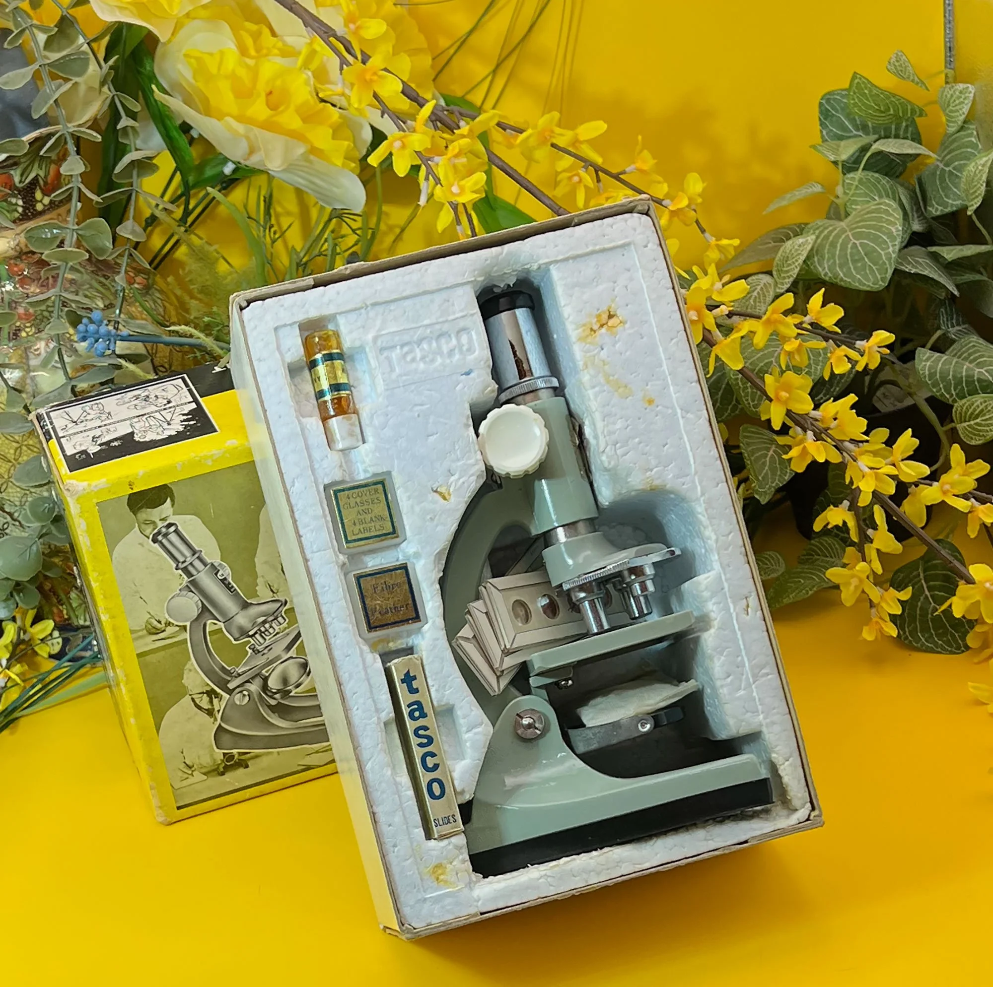 1970's Tasco microscope