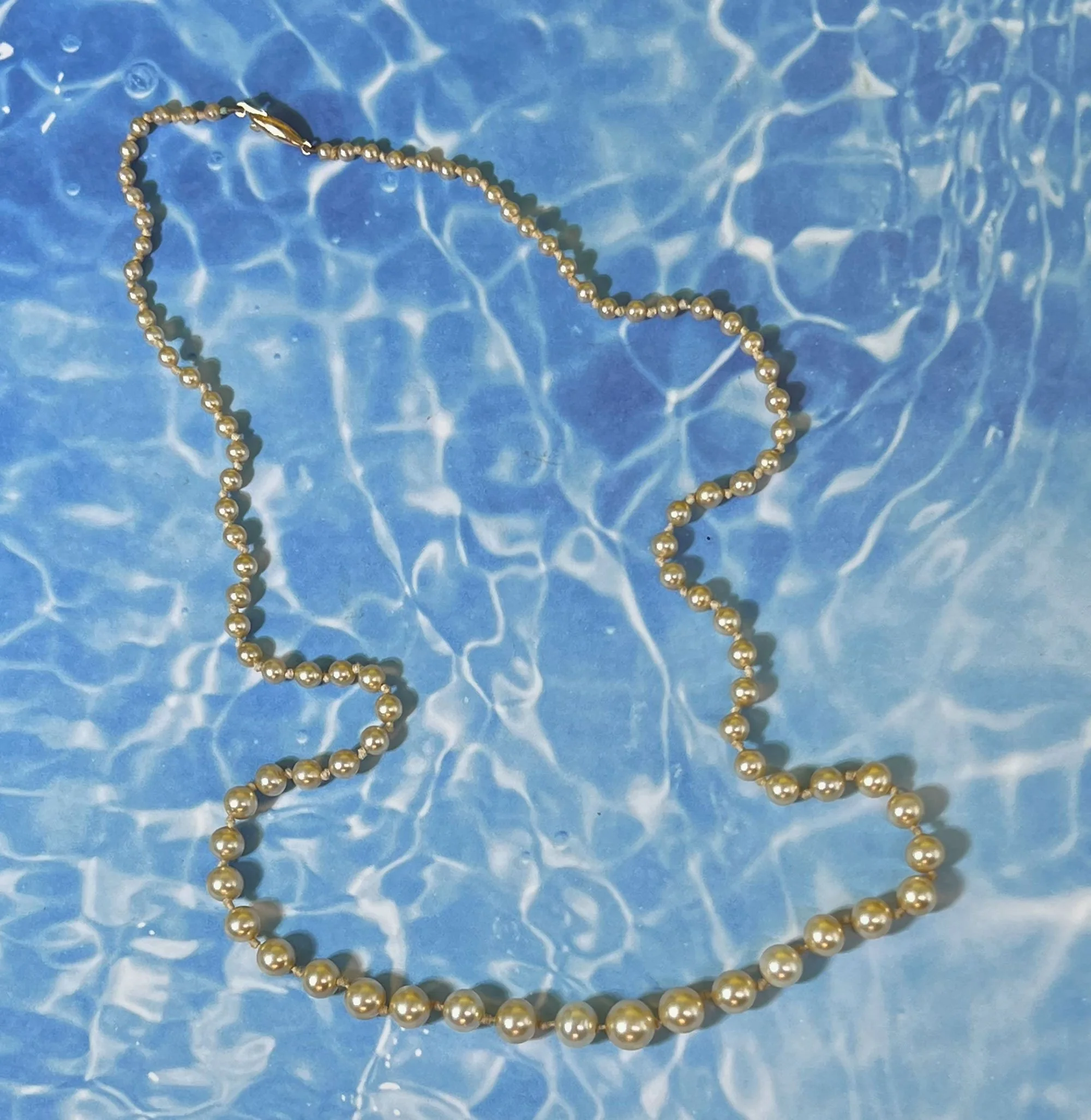 Faux Pearl Necklace