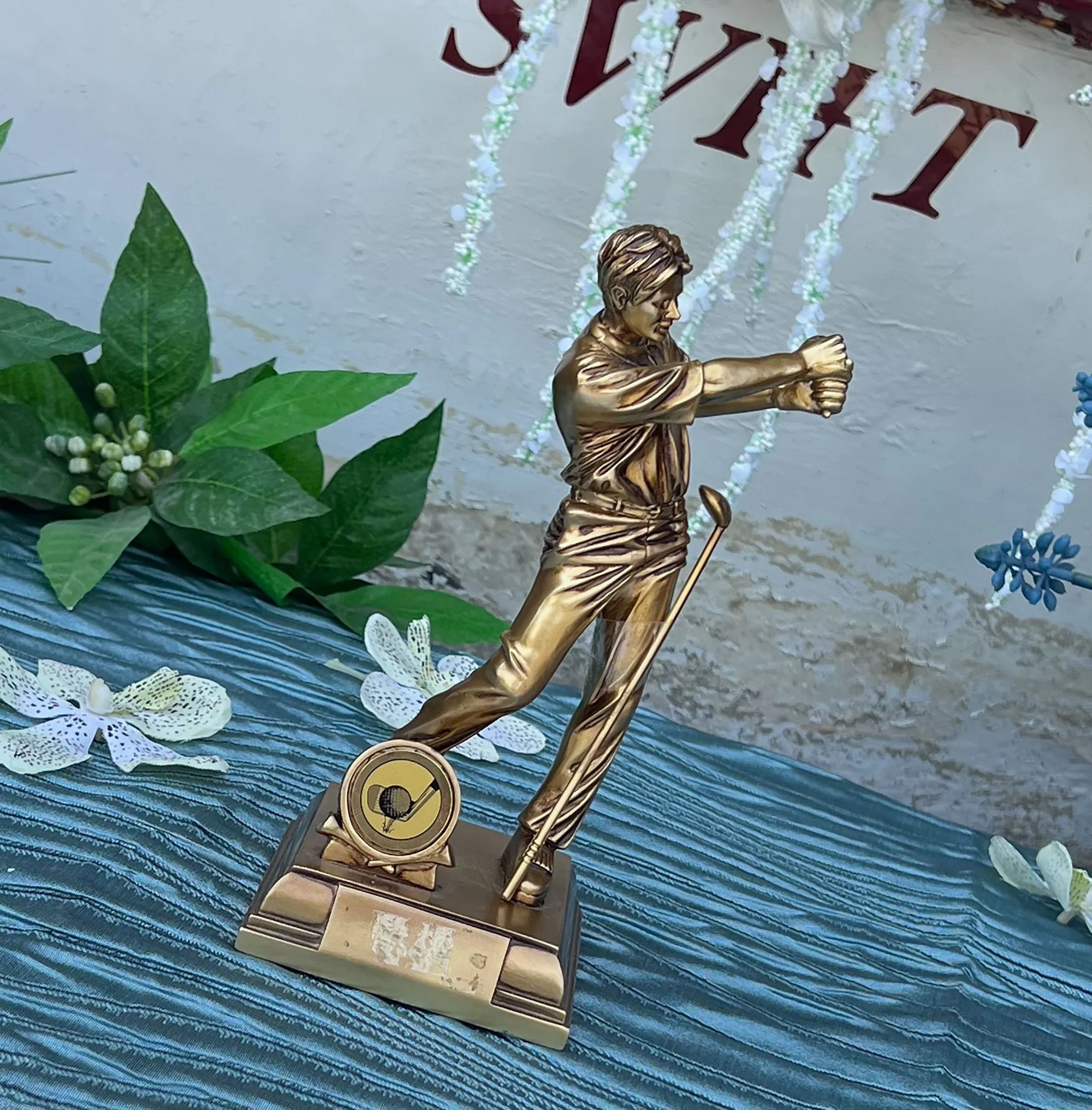 Golfer Figurine