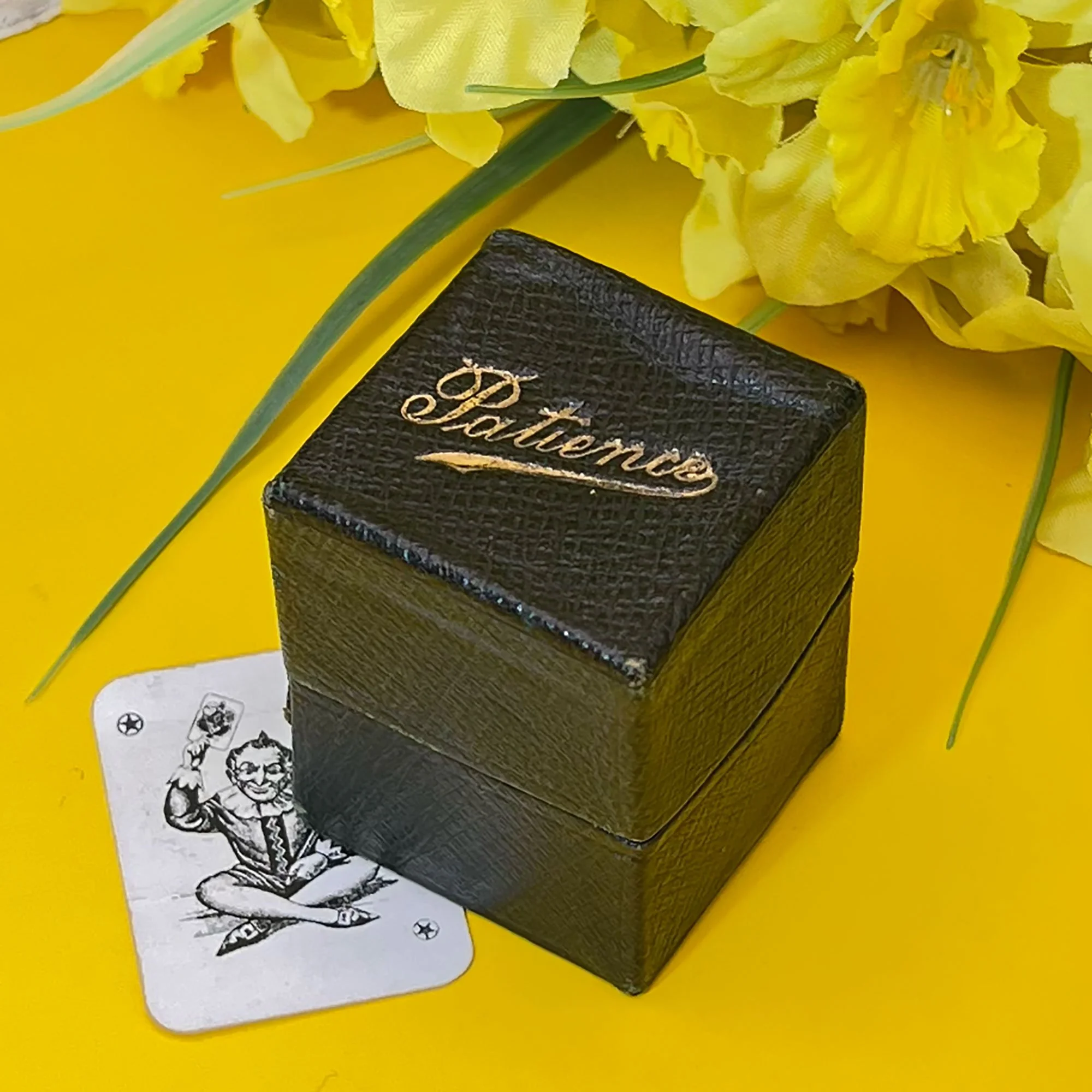 Miniature Patience Playing Cards Set