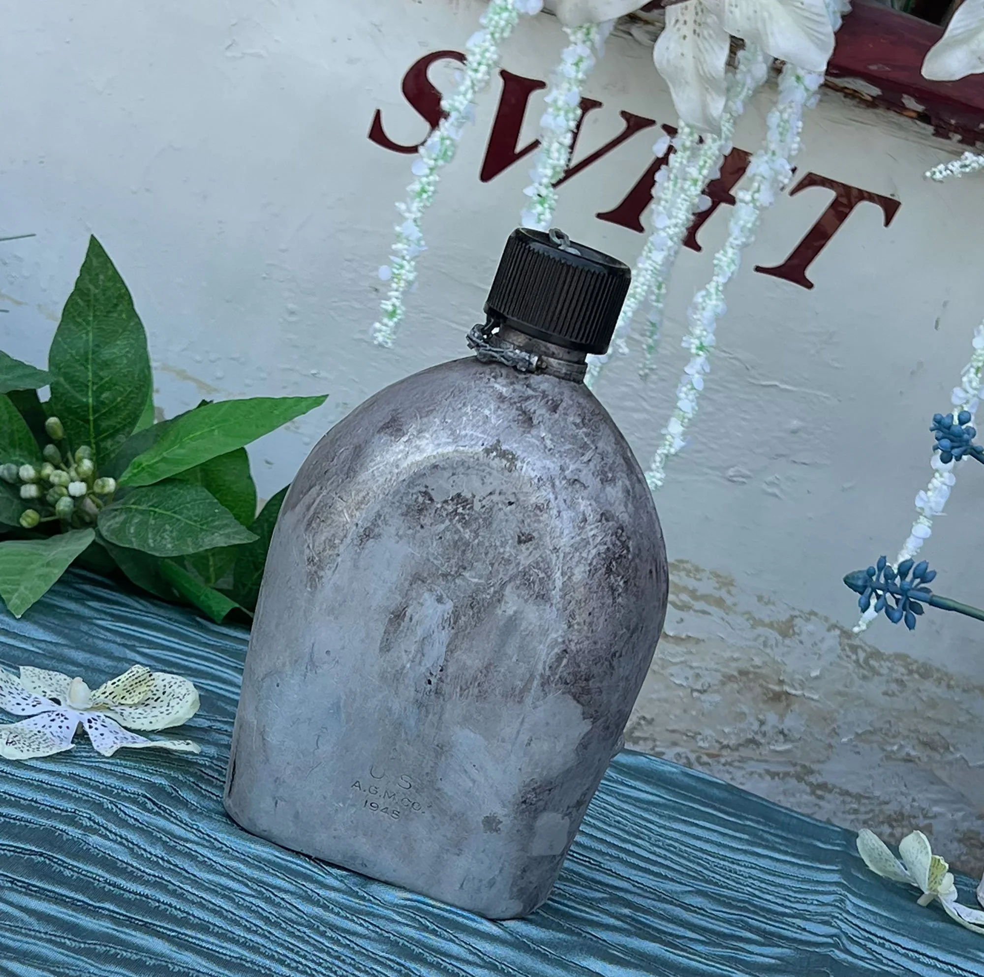 WW2 water canteen