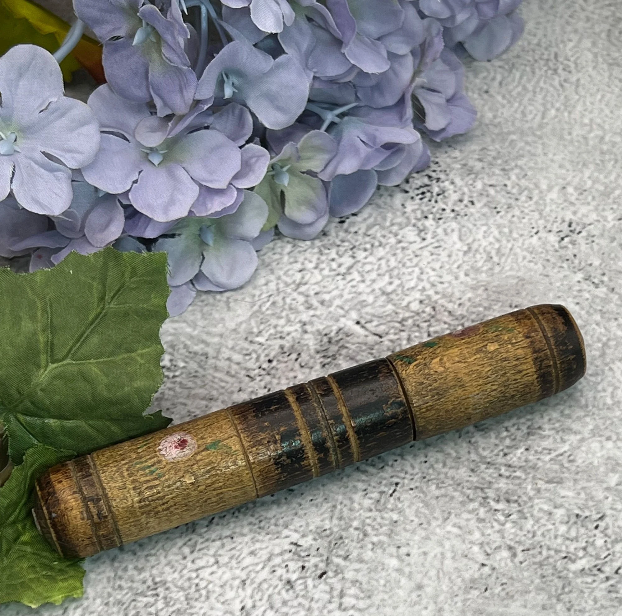 Treen Large Needle Case