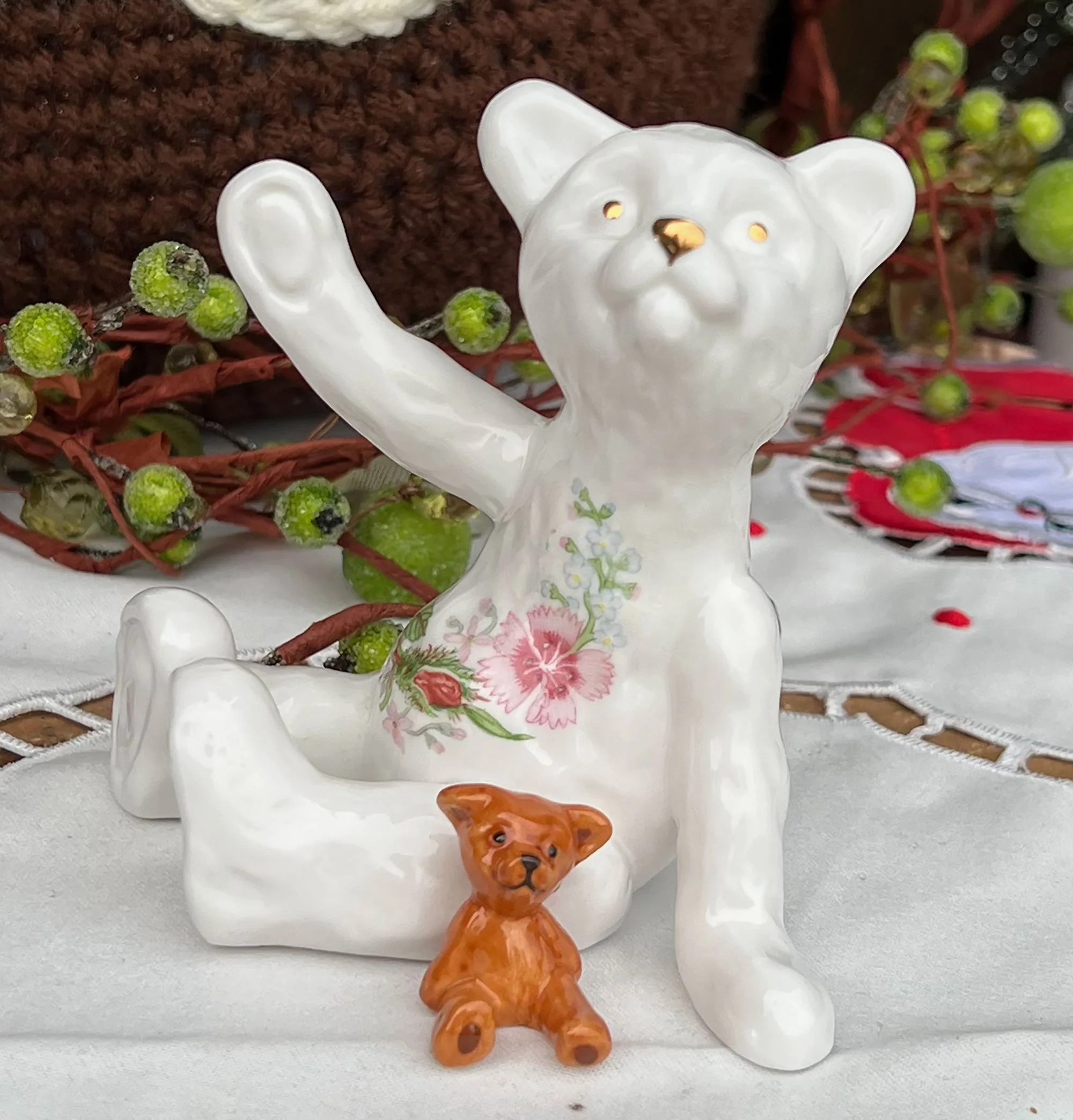 Aynsley fine bone china bear