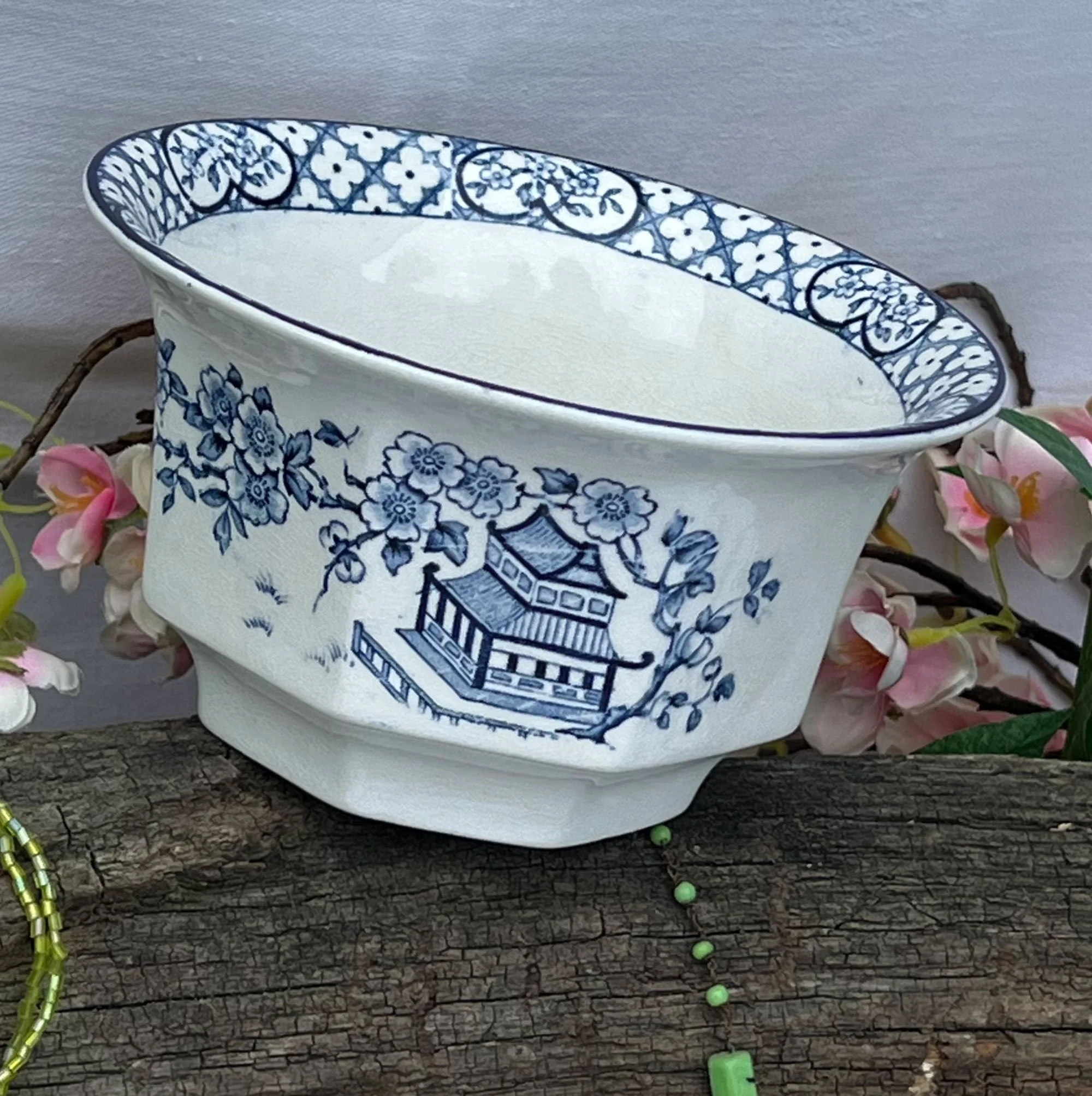 Blue and white china