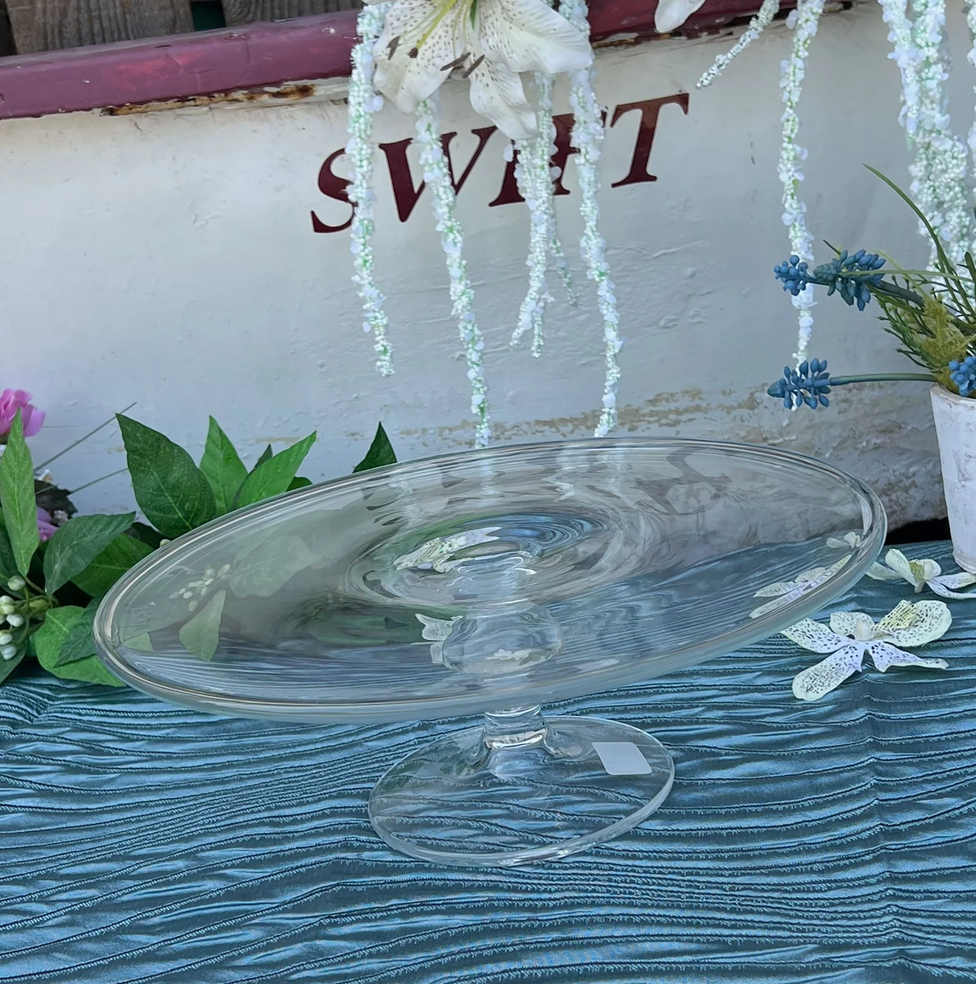 Krosno Glass Cake Stand