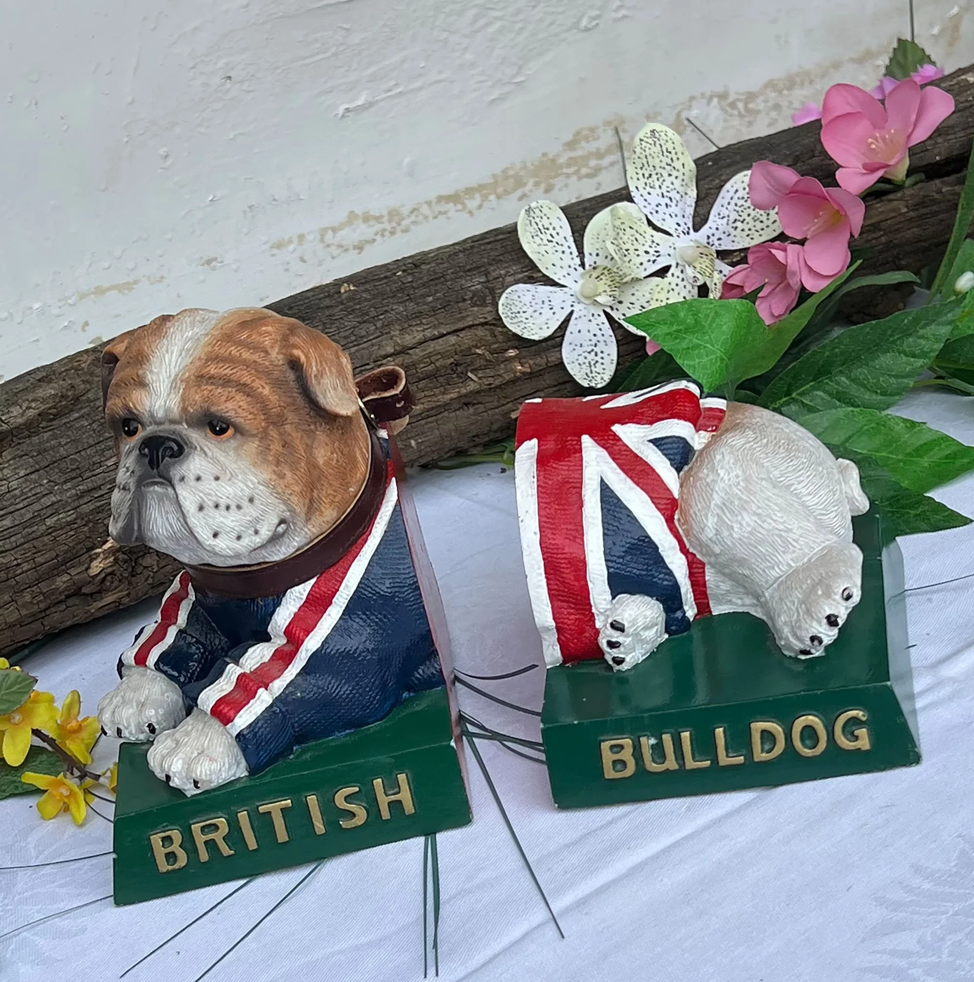 Cast Iron Bulldog Bookends