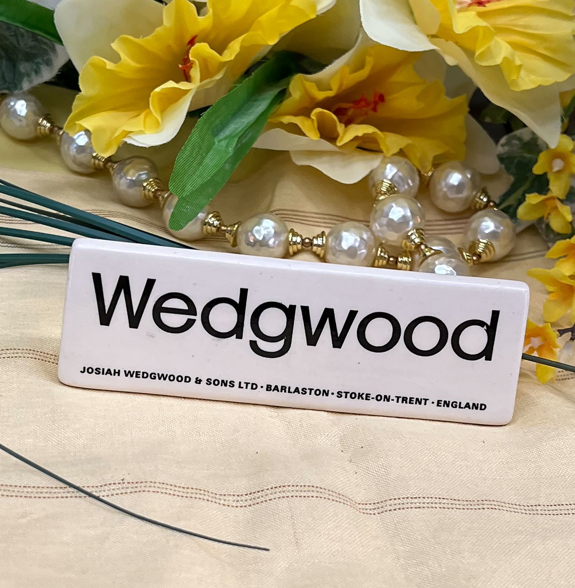 Wedgwood Display Sign