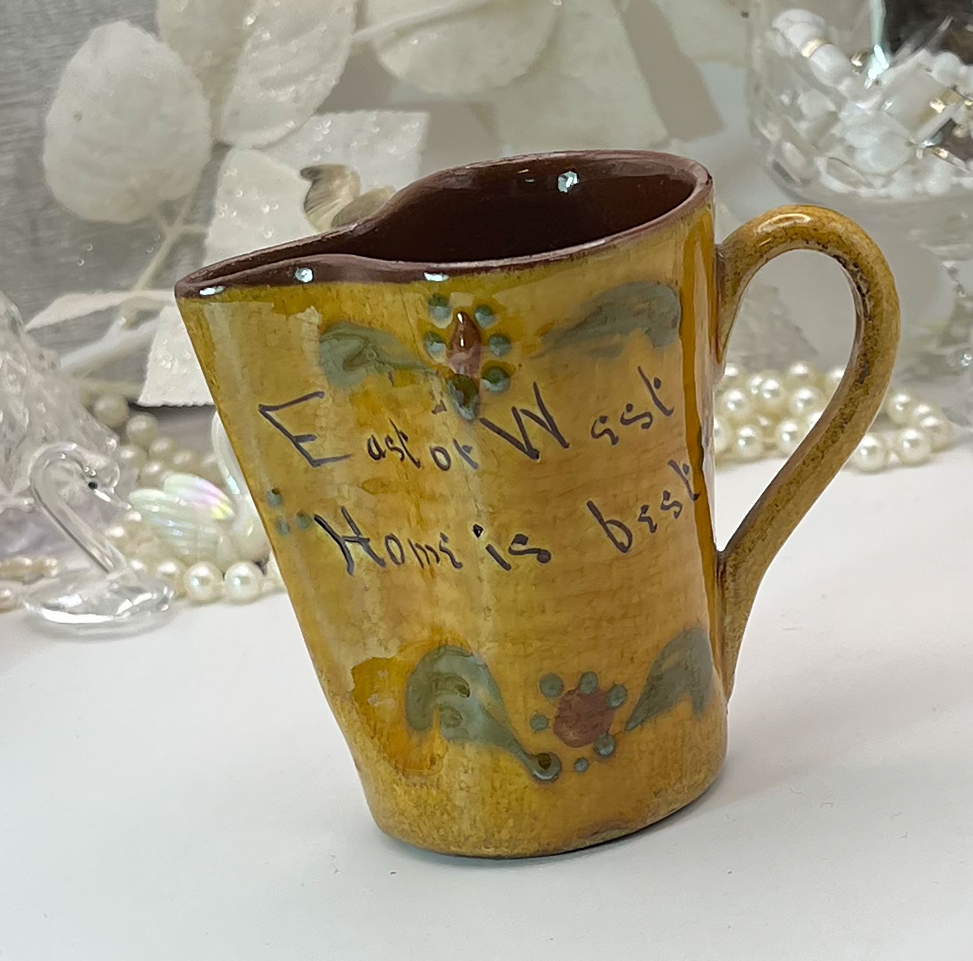 Vintage pottery Motto Ware