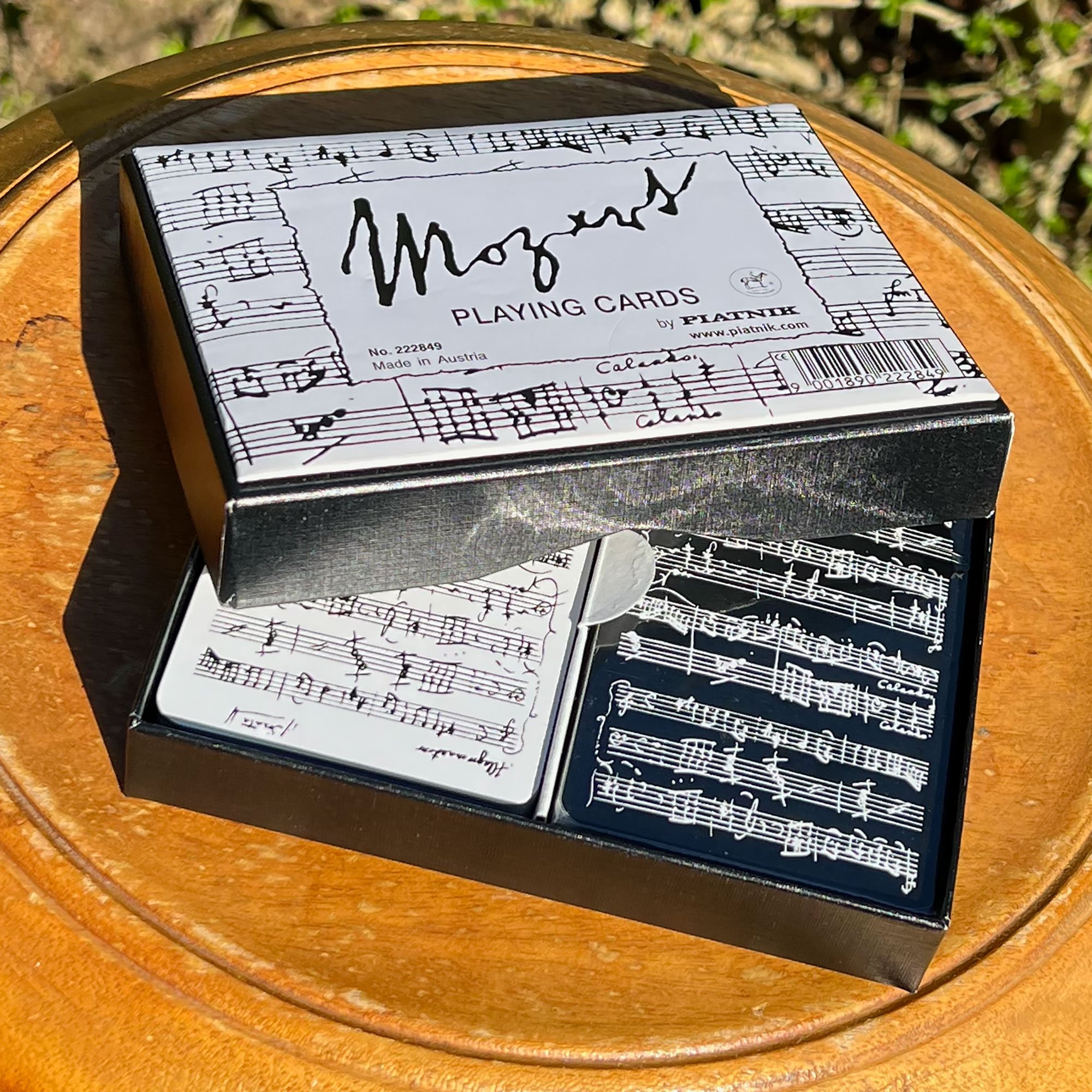 Mozart Playing Cards