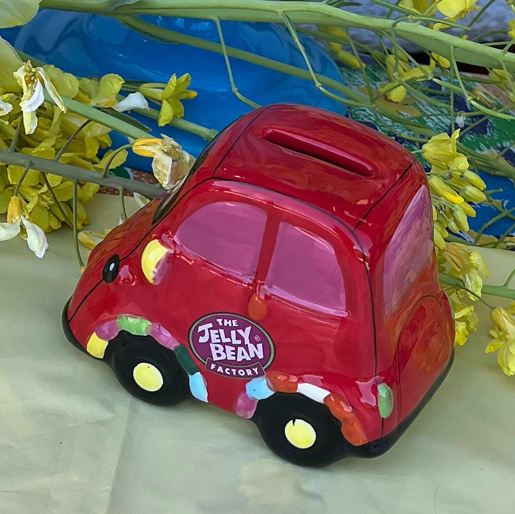 Ceramic Bubble Car Moneybox