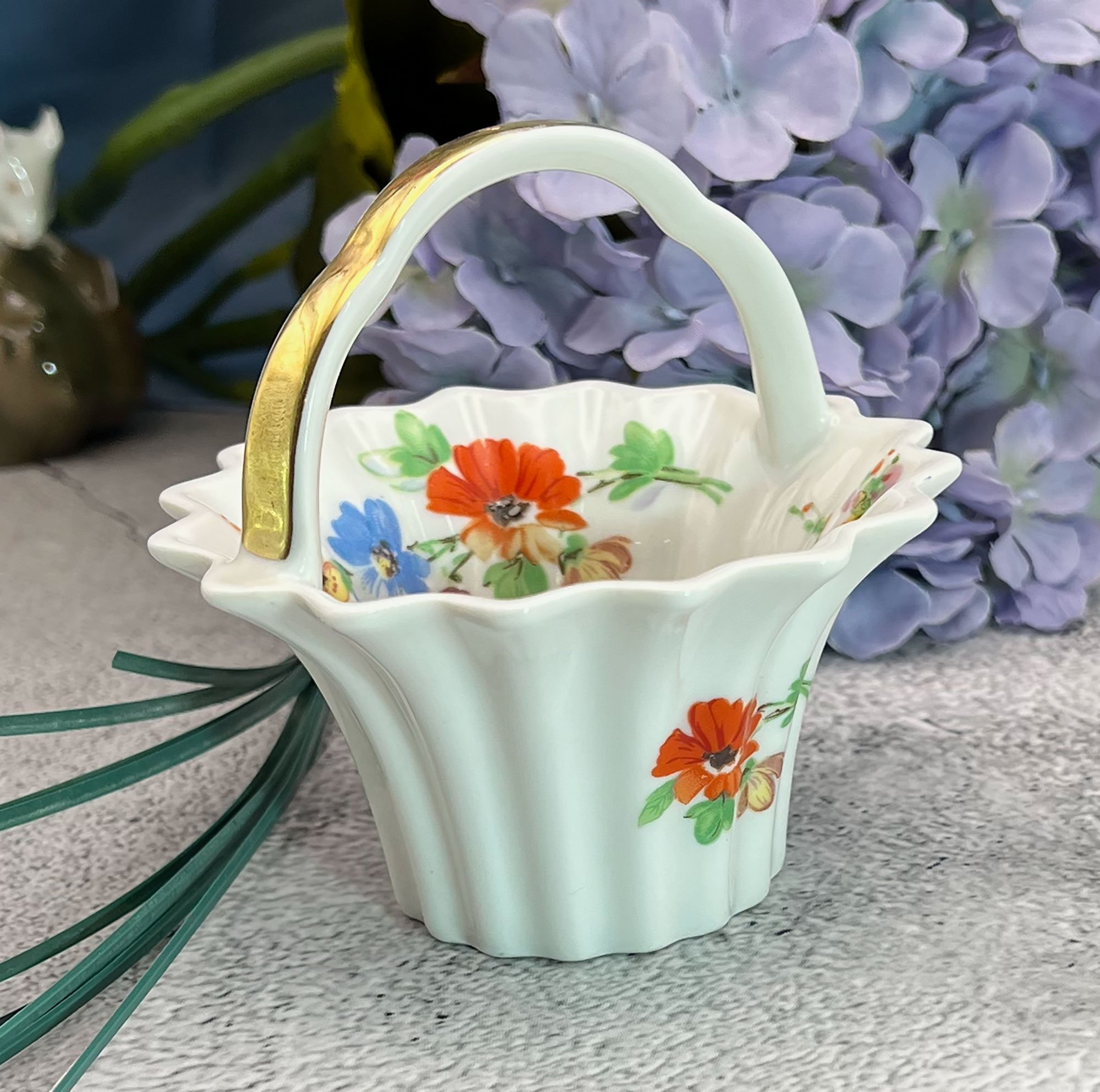 China trinket basket, Thomas Germany