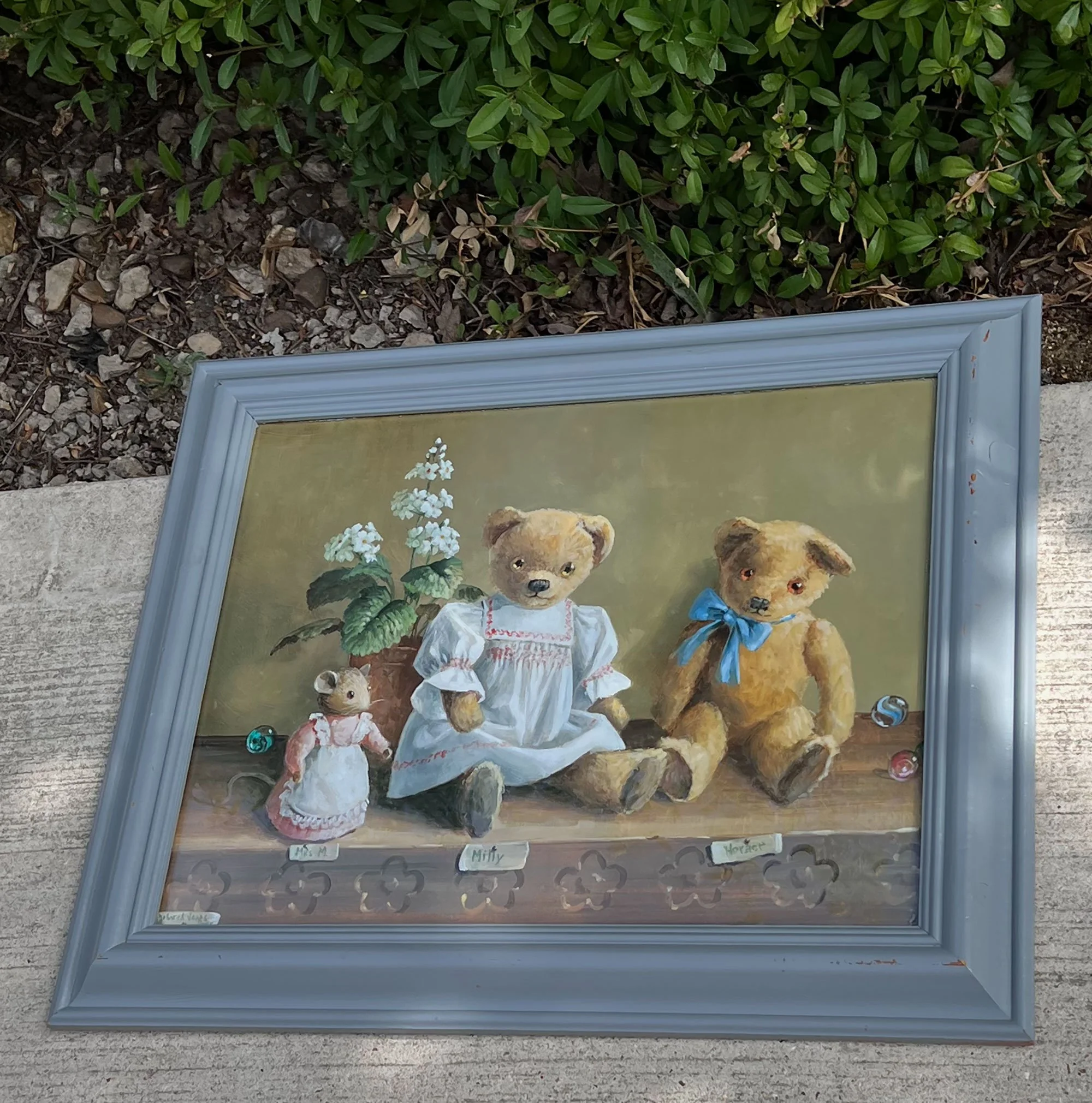 Teddies And Mouse Picture