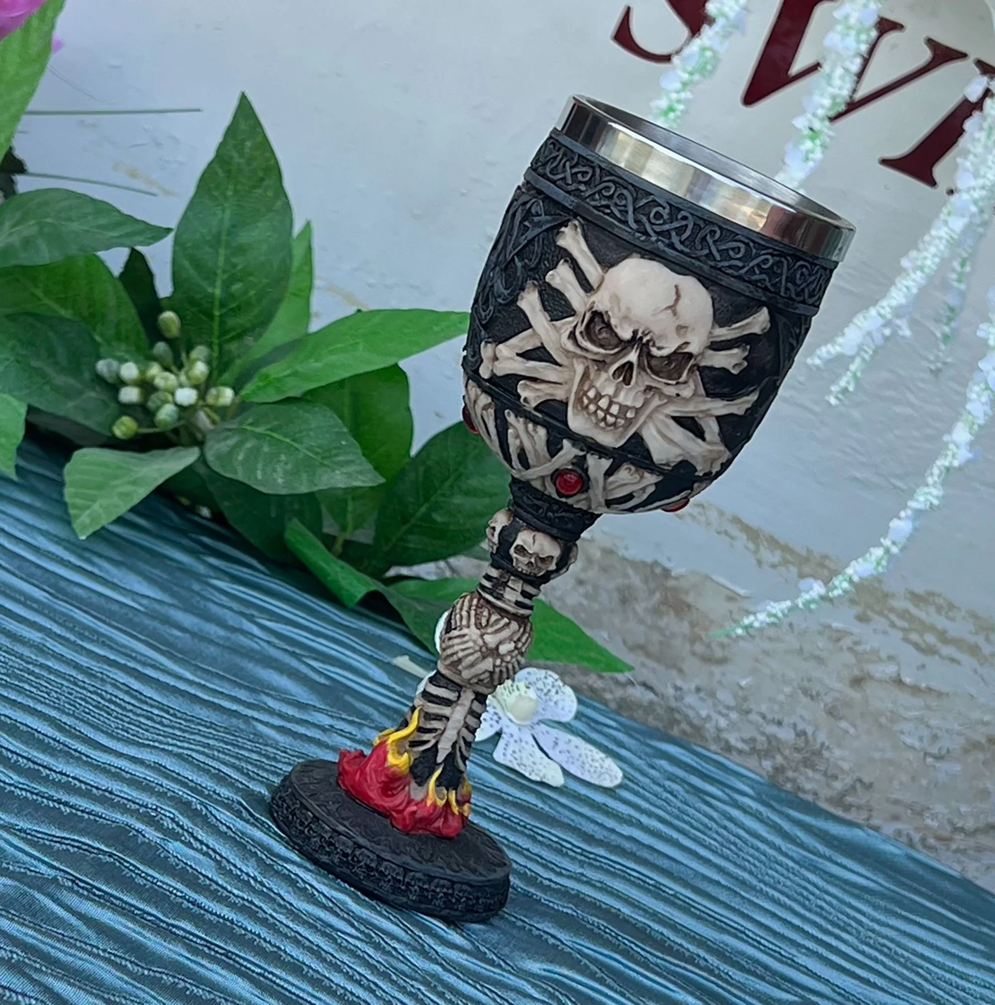 Skull goblet