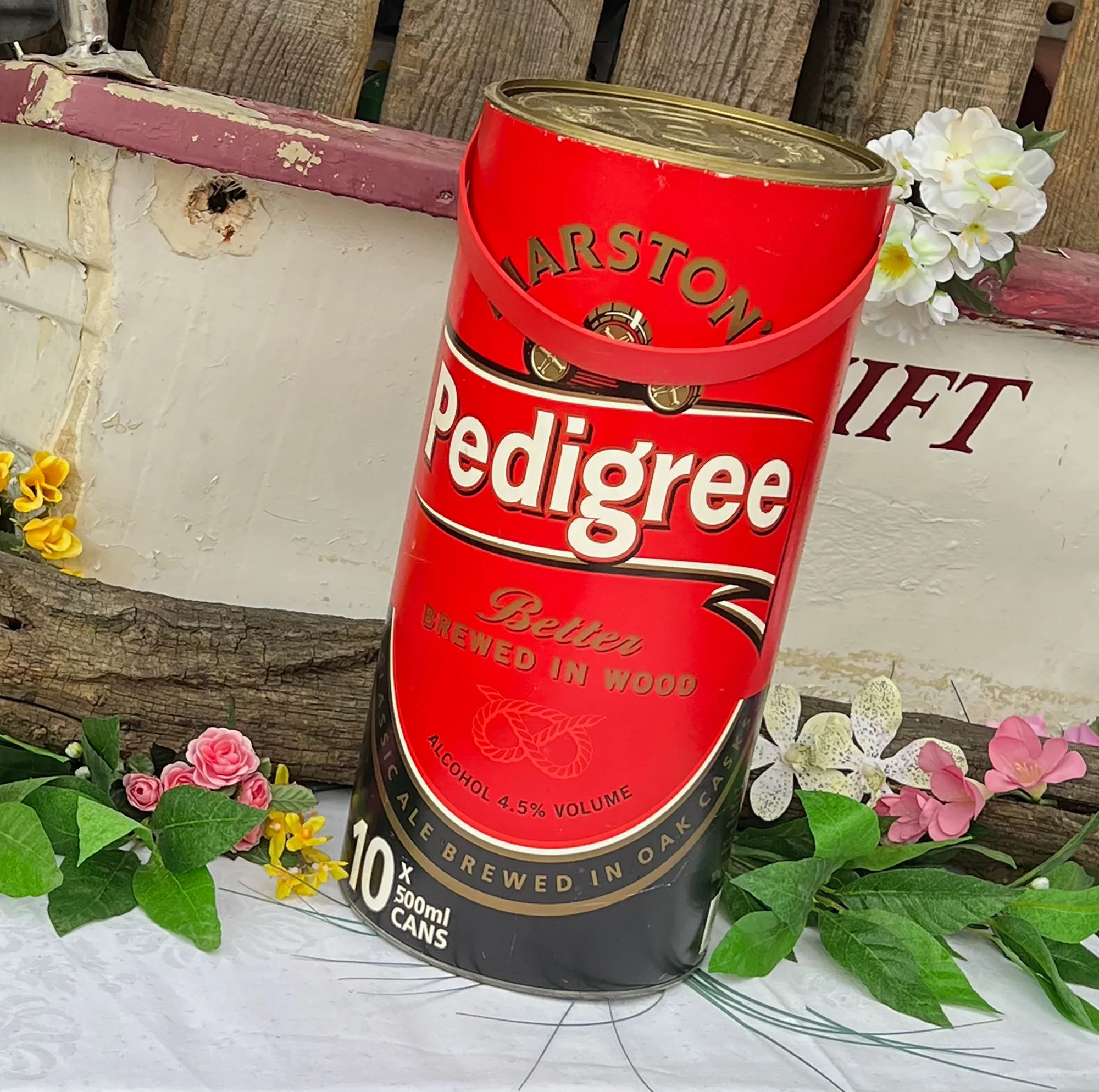 Marston's Pedigree Beer Container
