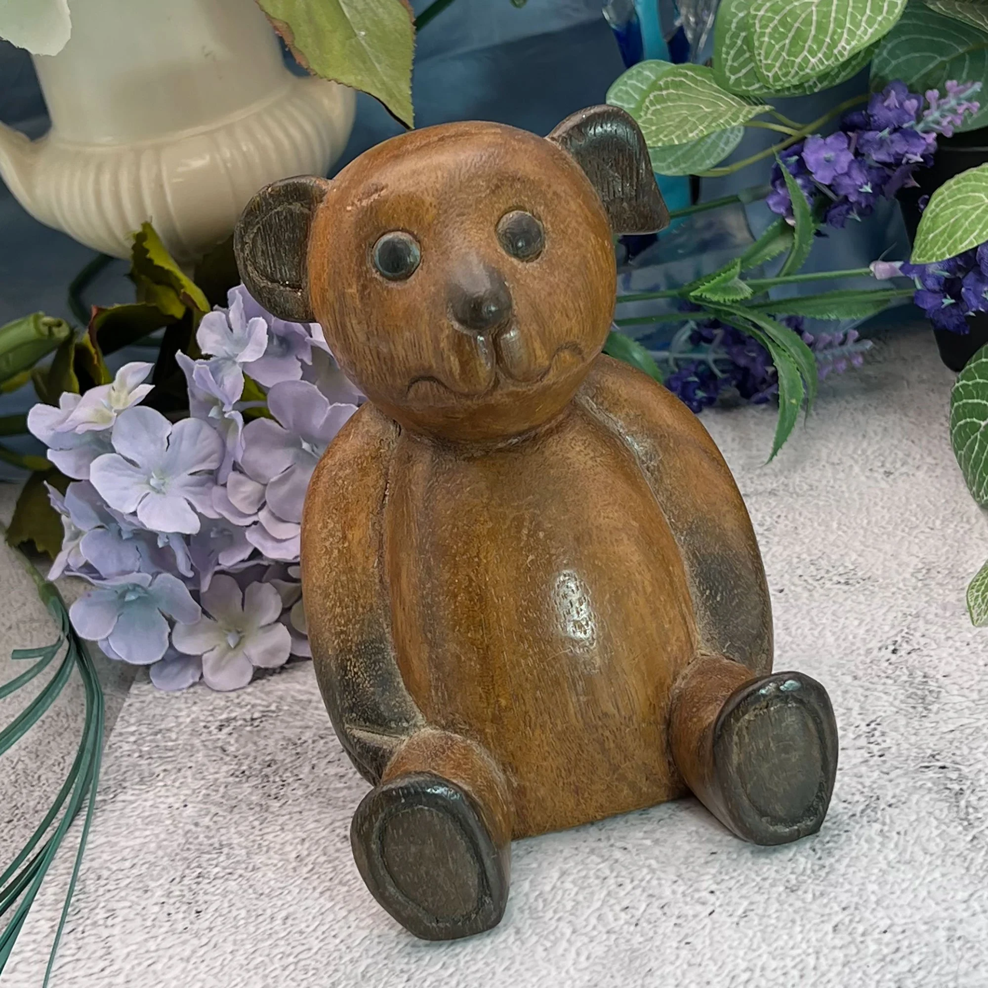 Carved Wood Bear