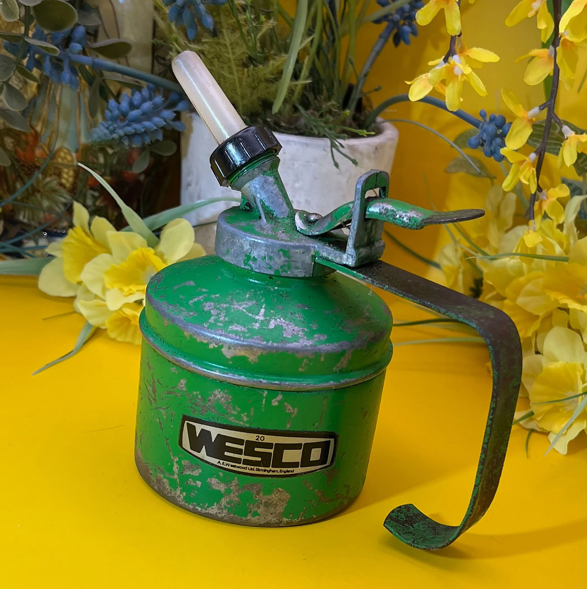 Vintage Wesco oil can