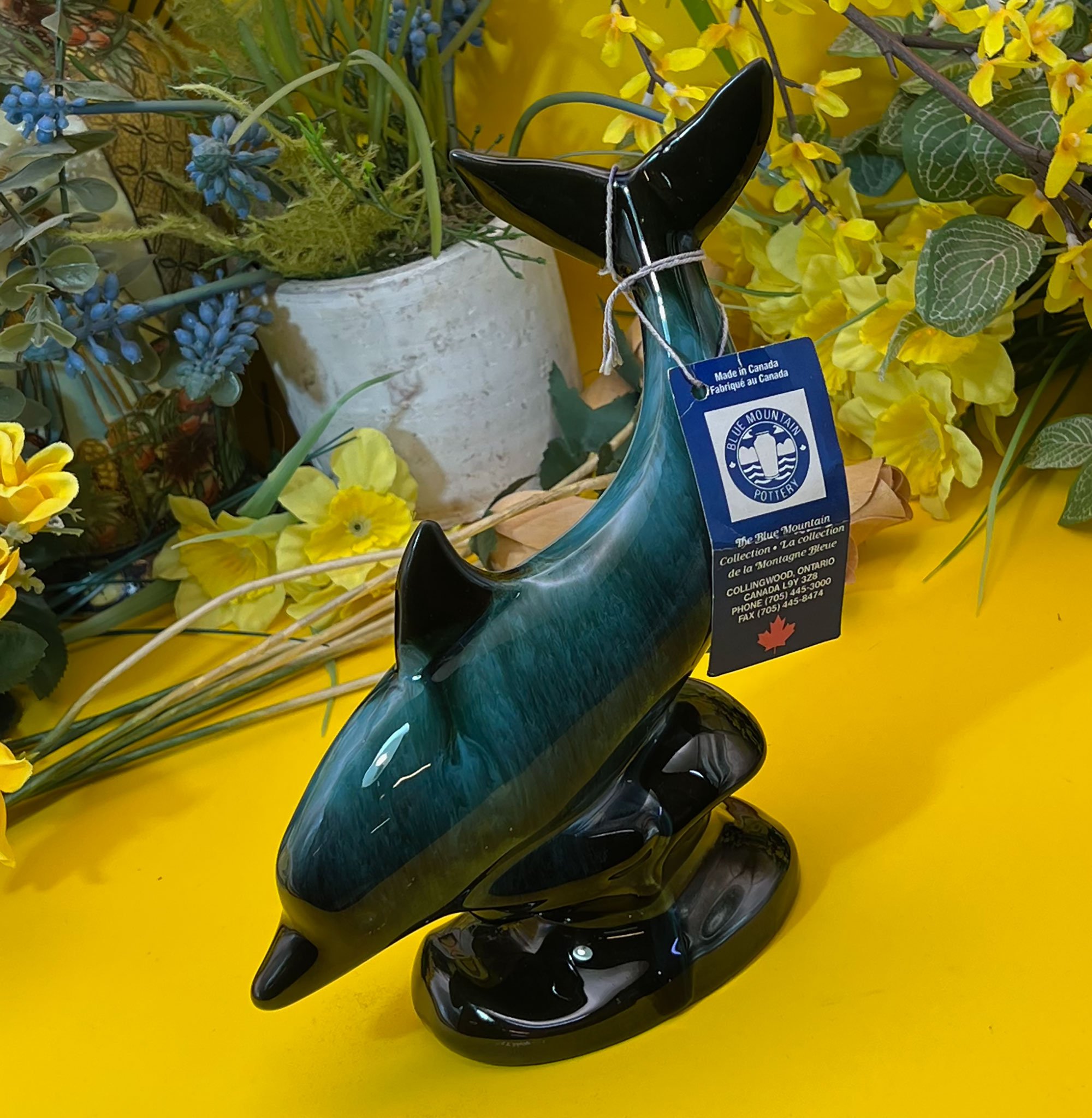 Blue Mountain Pottery Dolphin