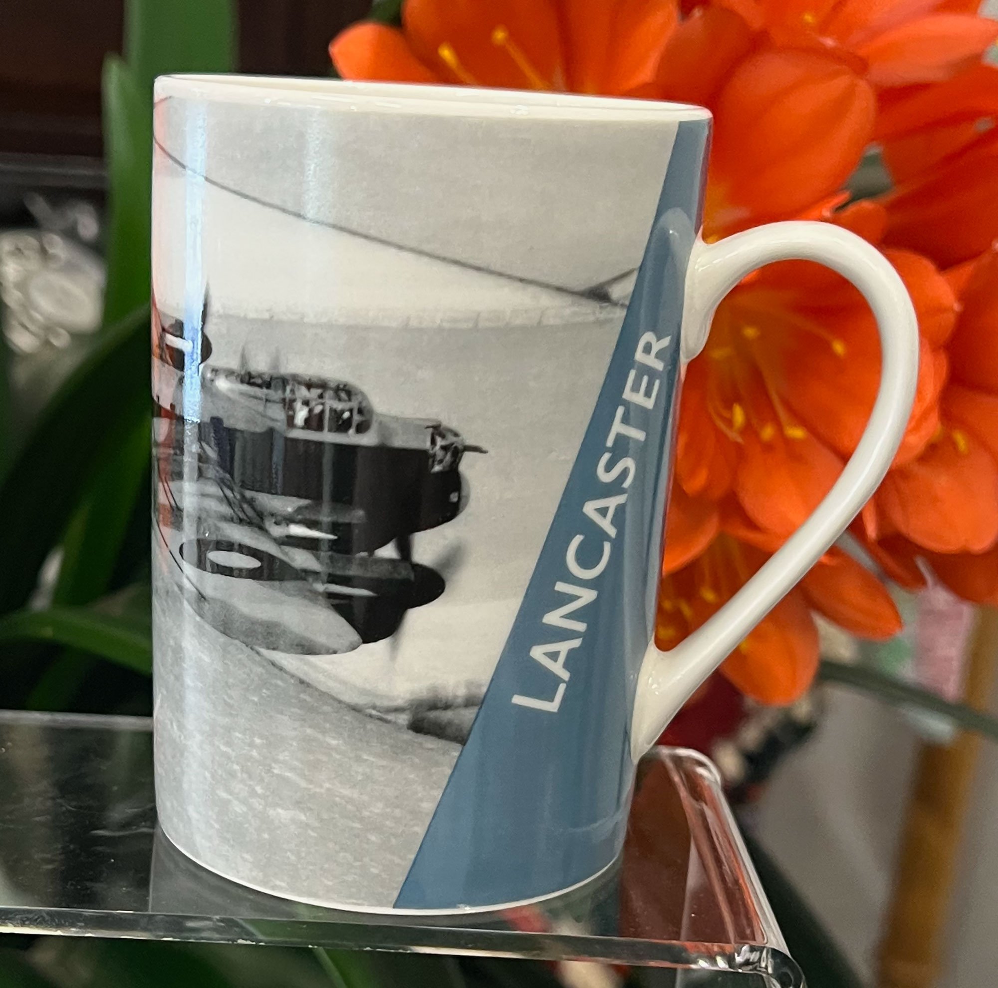 Lancaster aeroplane mug