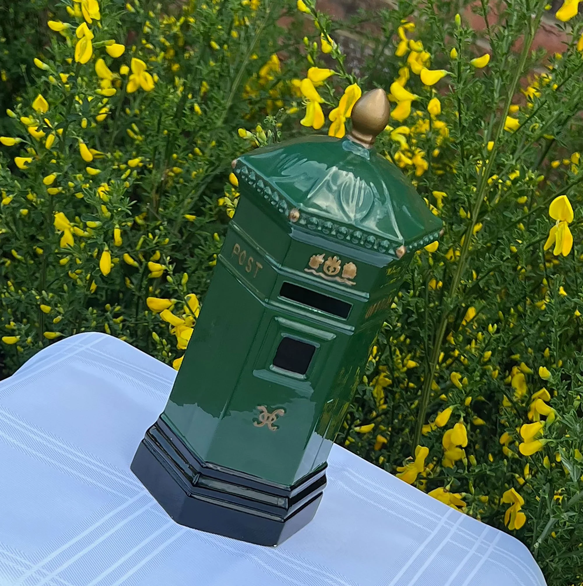 Green Post Box Moneybox