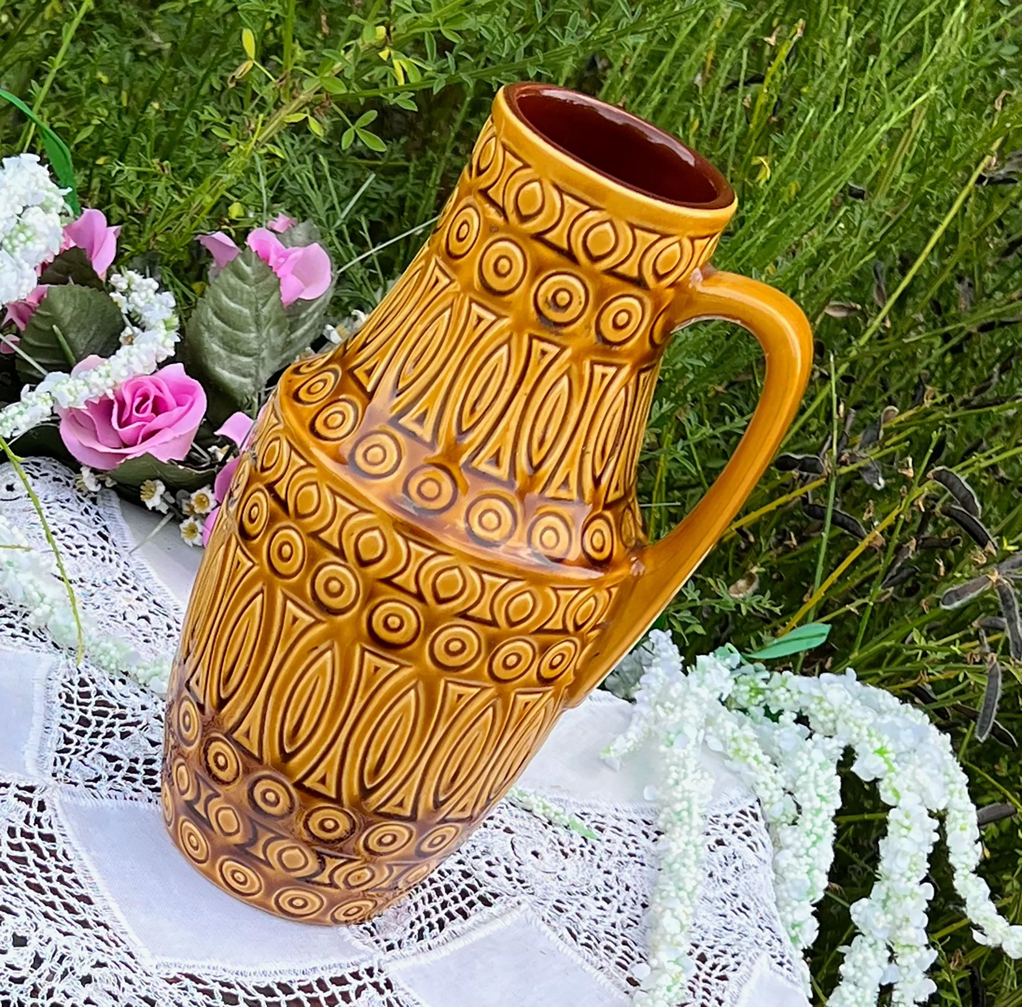 West German Pottery Vase