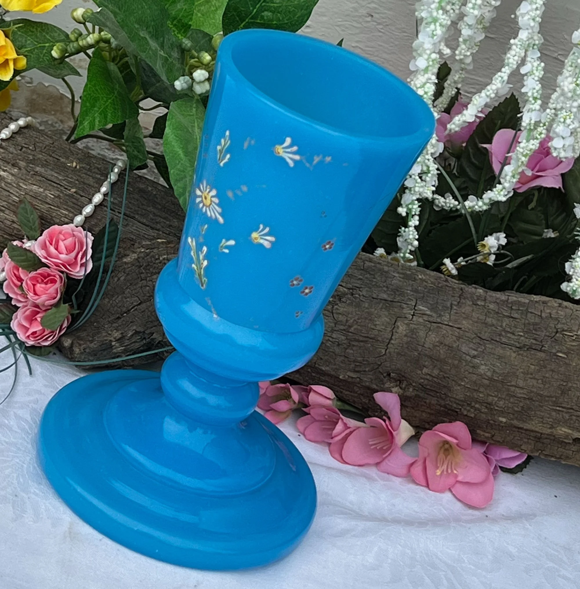 Blue Glass Vase