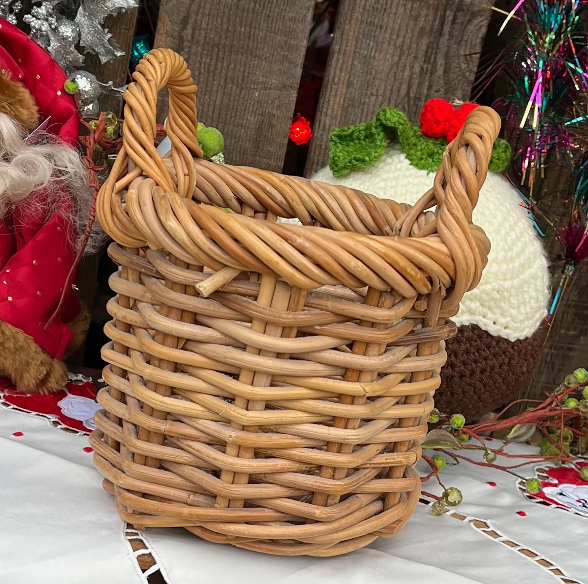 Vintage woven basket