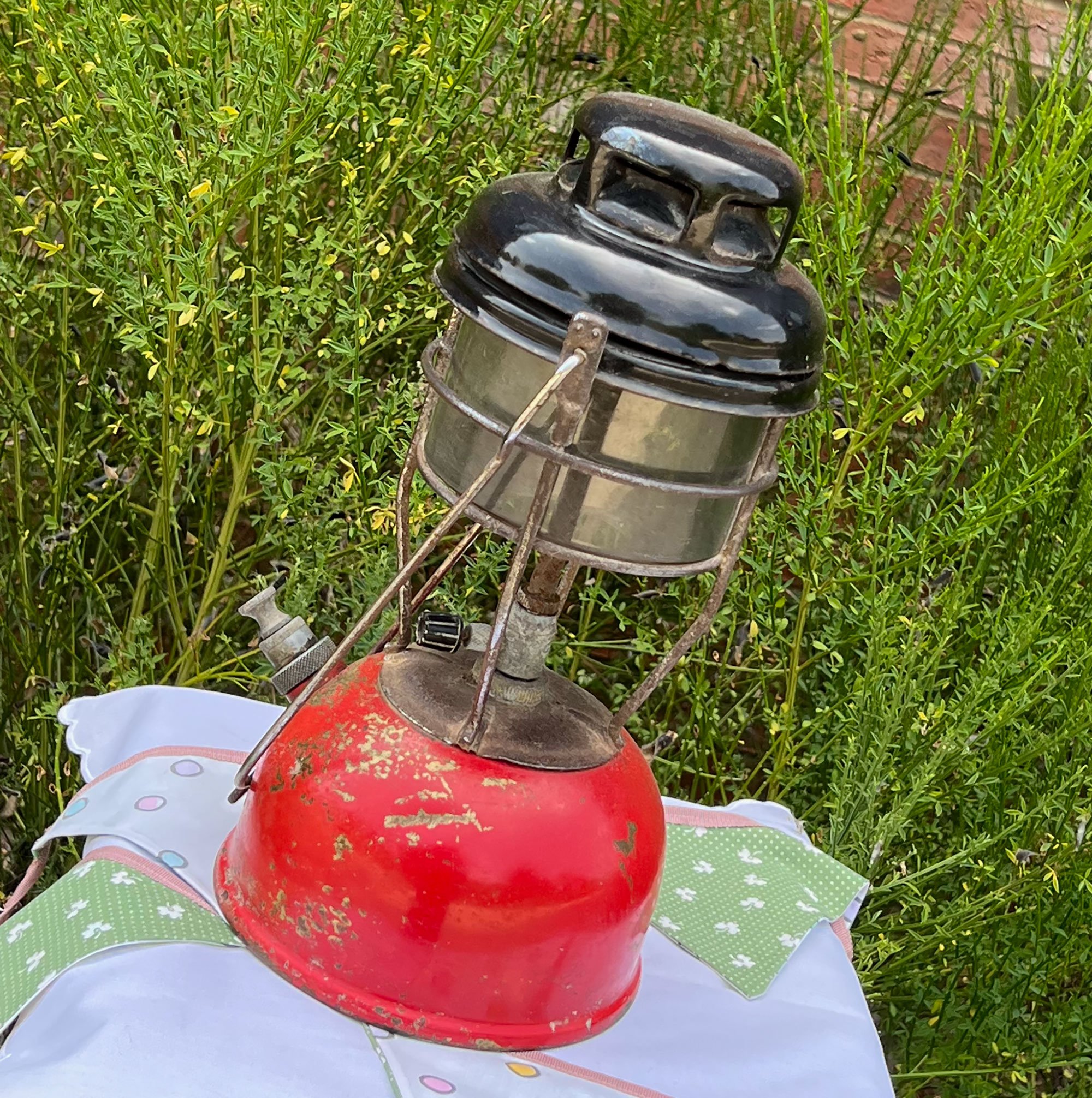 Retro tilley lamp