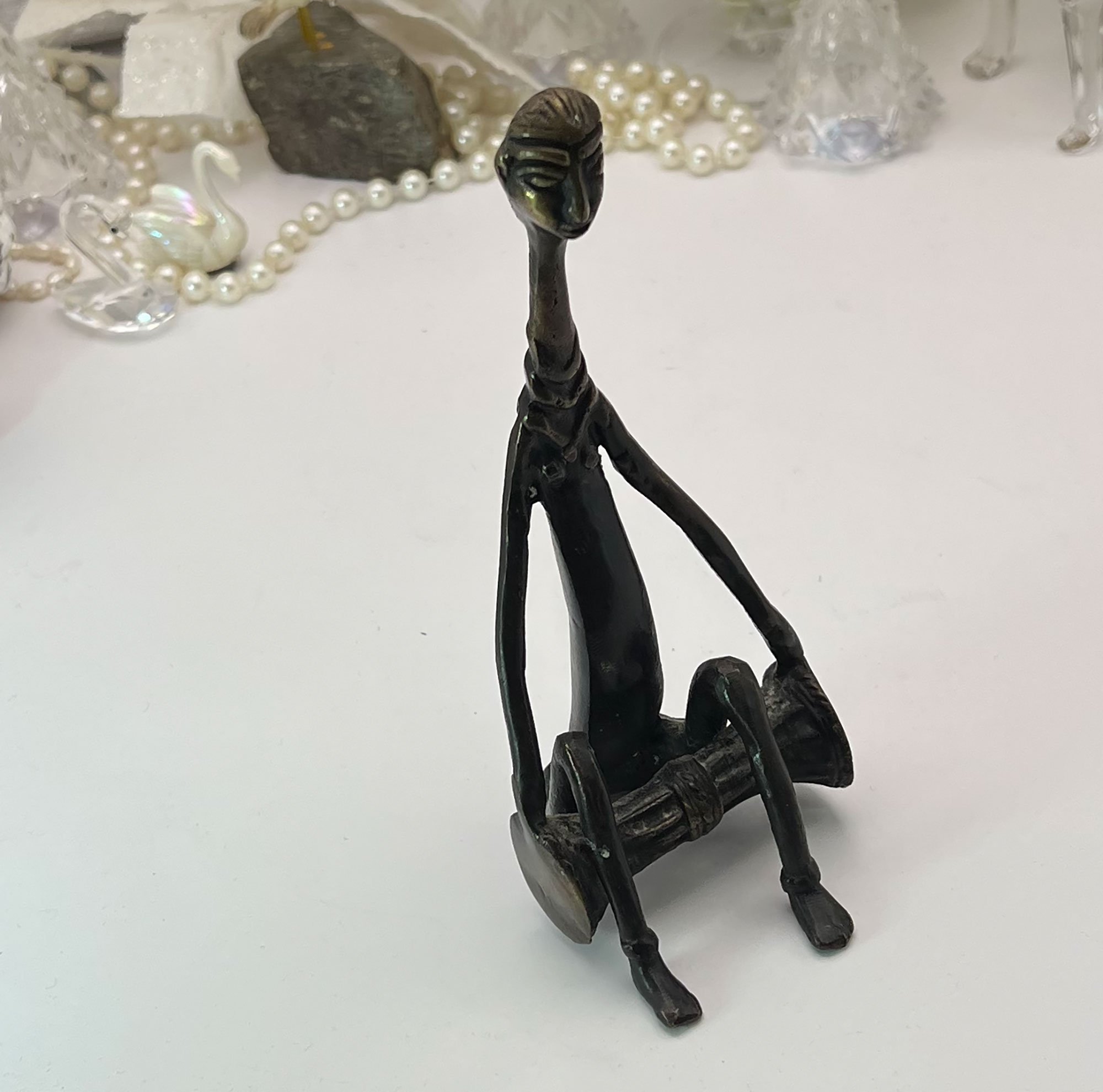 Art Figure With Drum