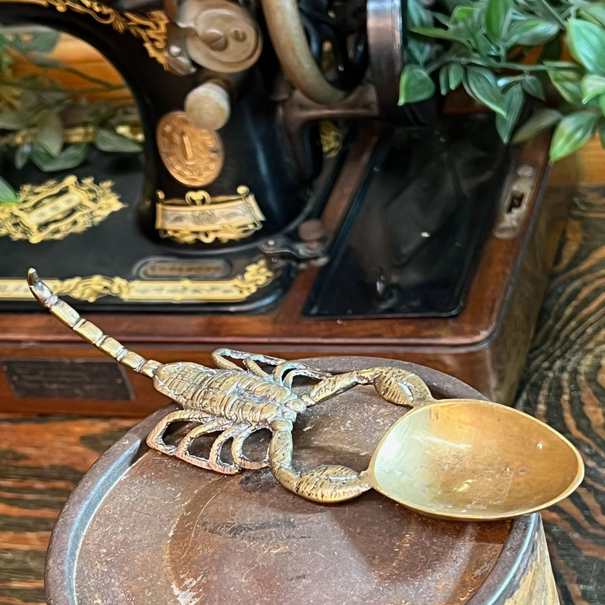 Brass Scorpion Spoon