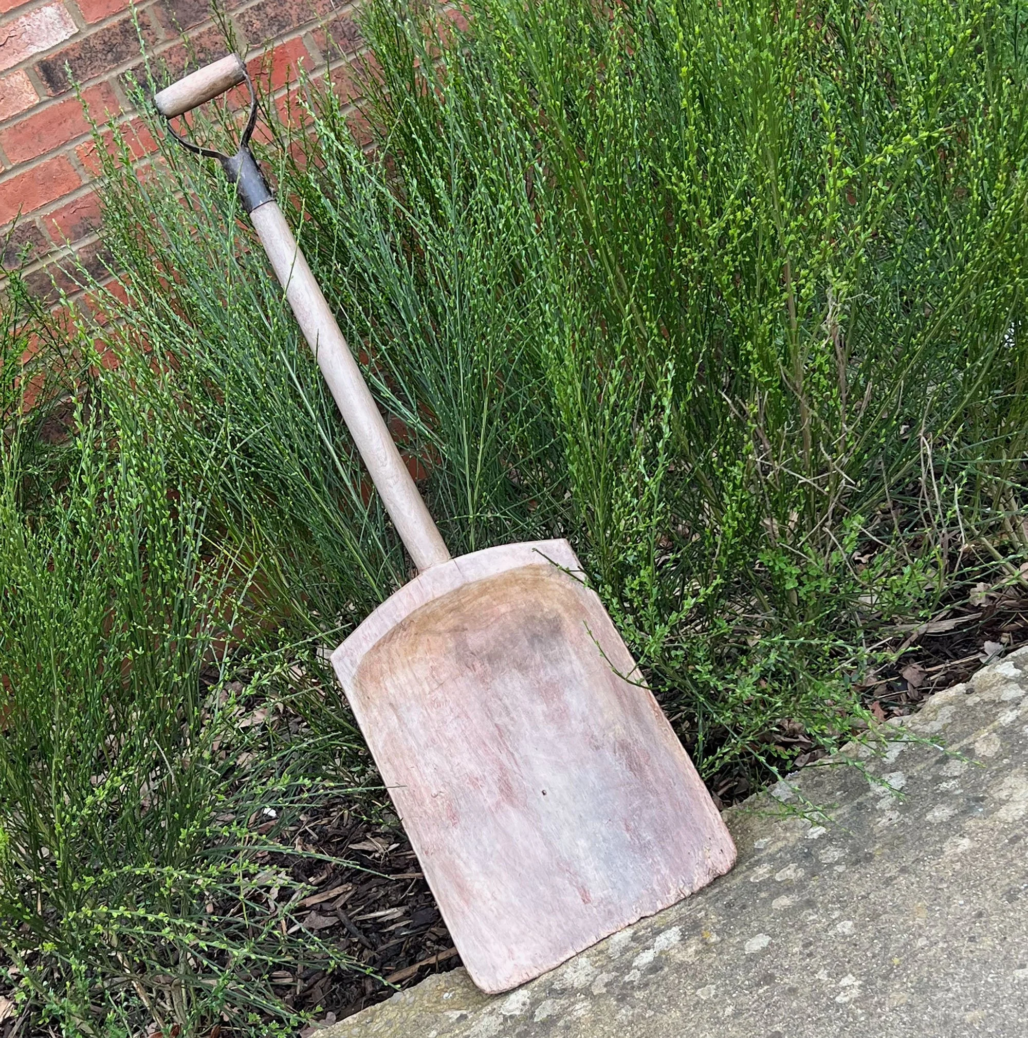 Vintage grain shovel
