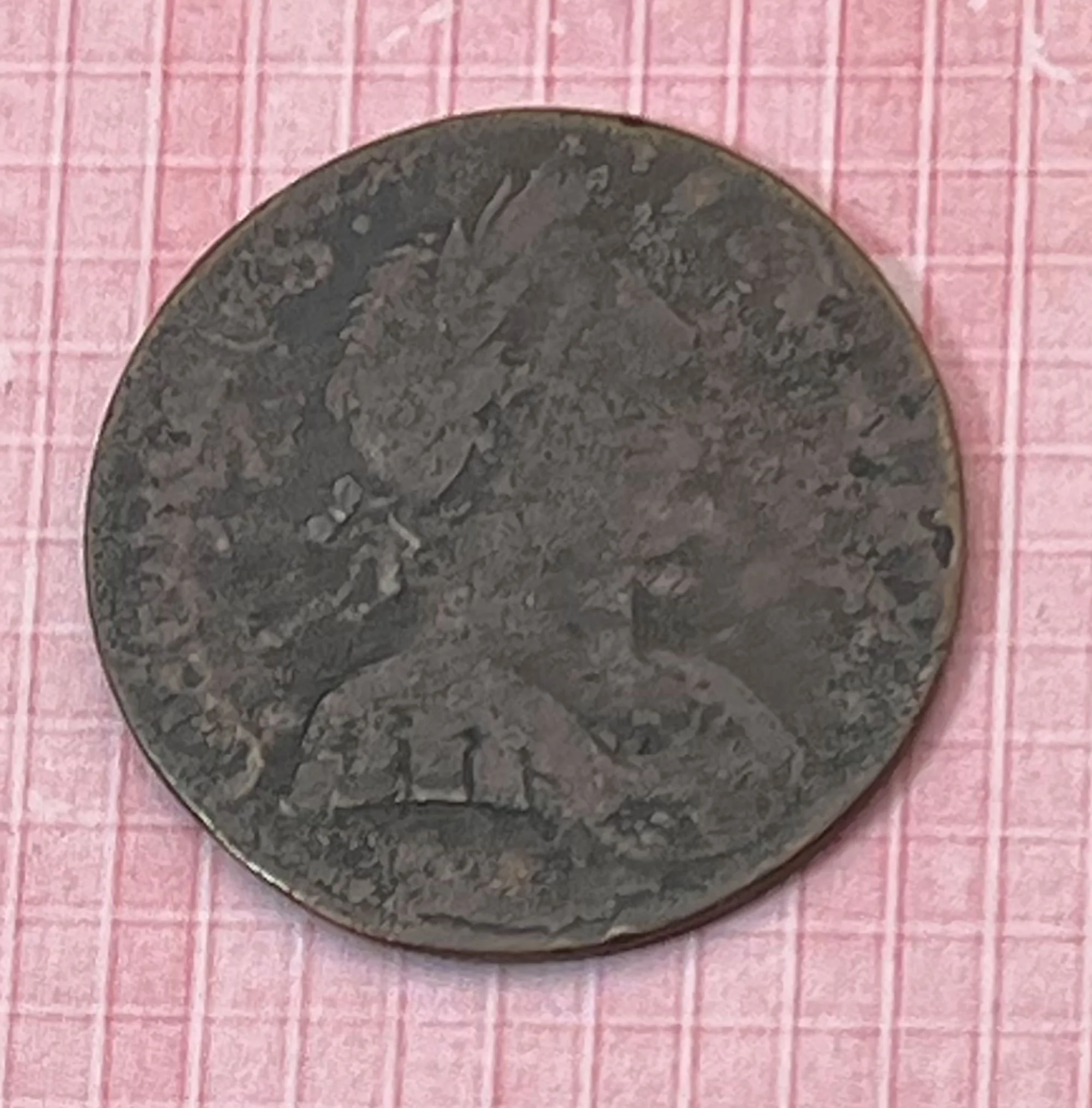 1770 Halfpenny Coin