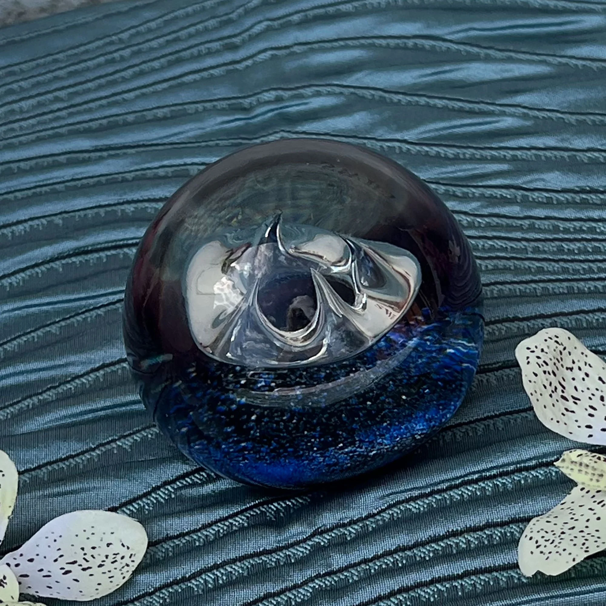 1971 Caithness Starbase Paperweight